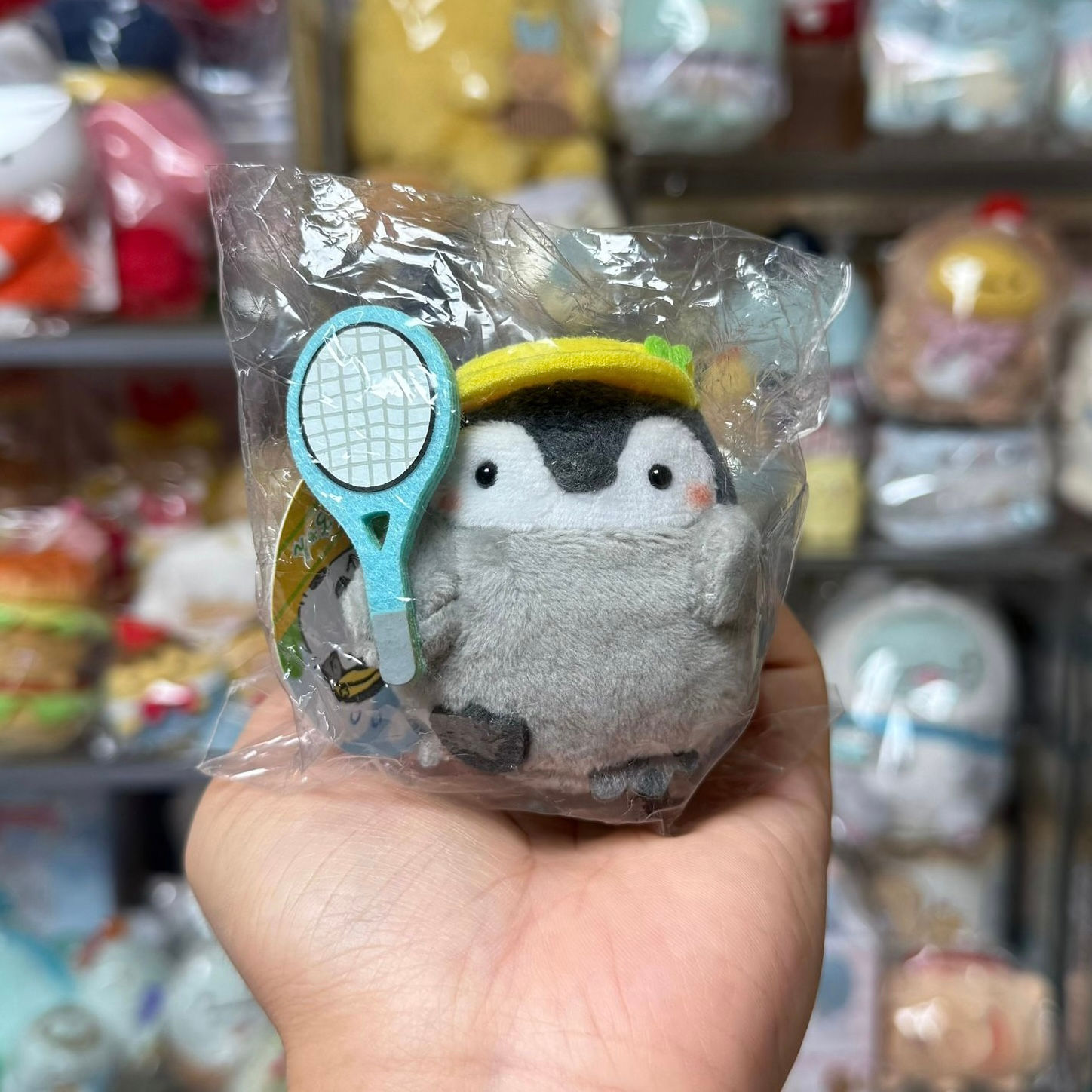 Koupen Chan 正能量企鵝 網球款 細公仔