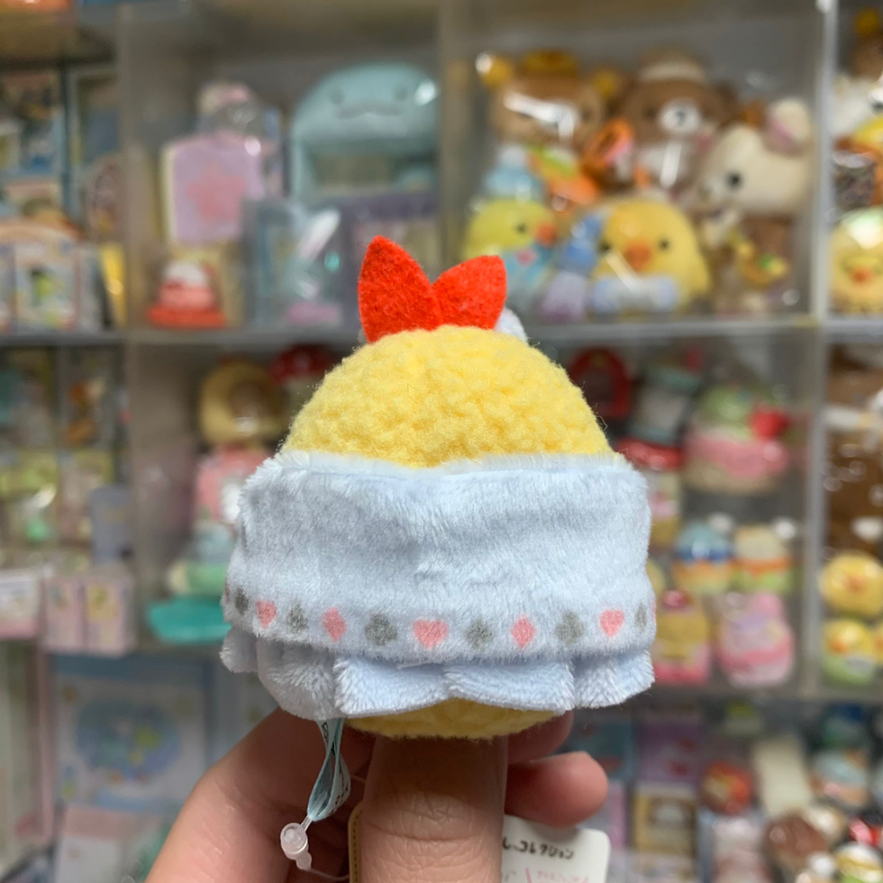 縮圖：Sumikko Gurashi 角落生物 Alice in the Wonderland 愛麗絲夢遊仙境系列 細Size 公仔 手玉 - 炸蝦