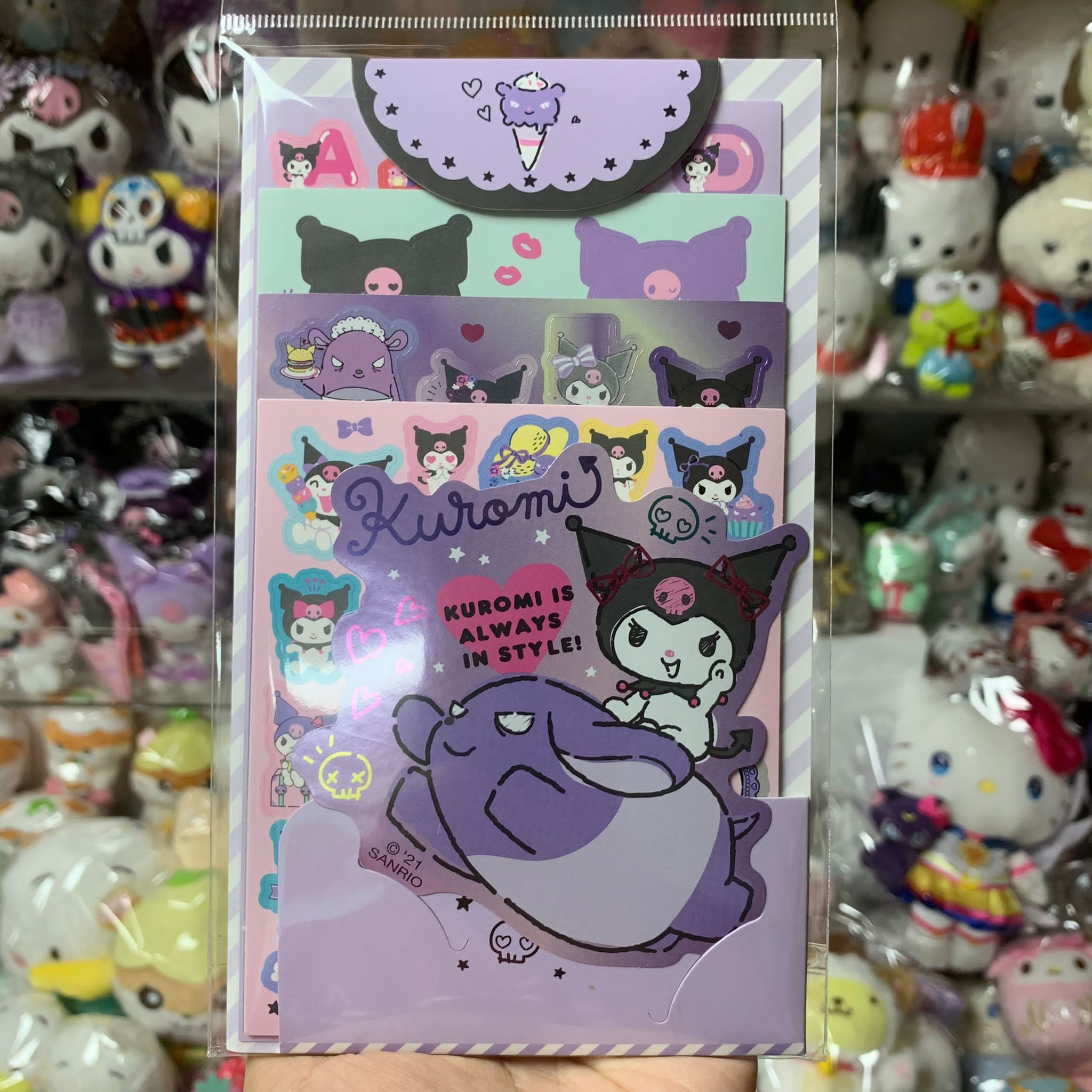Sanrio Kuromi 可羅米 貼紙pack