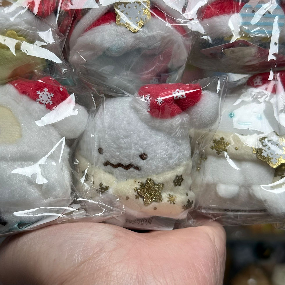 縮圖：Sumikko Gurashi 角落生物 2021年 聖誕節 Christmas 白色聖誕系列 手玉公仔