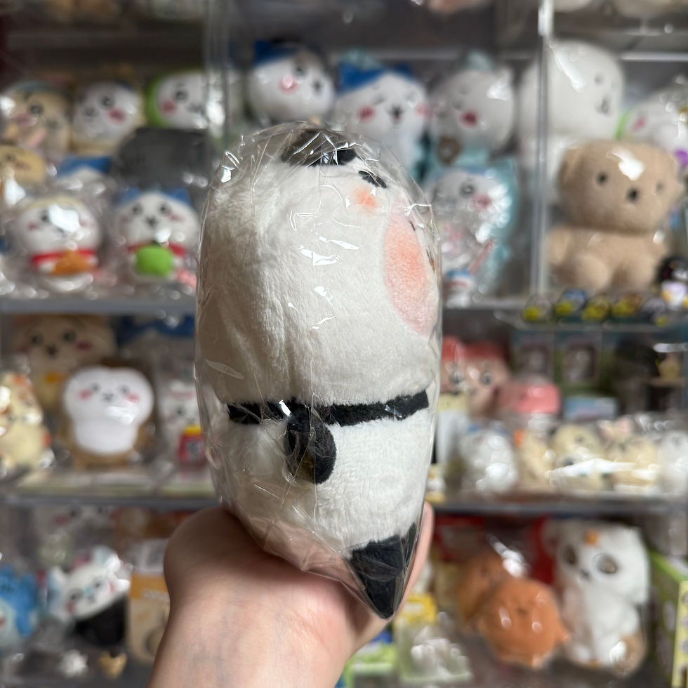 縮圖：Kanahei’s Small Animals 卡娜赫拉的小動物 2022年 熊貓造型 公仔擺設 - Usagi 粉紅兔兔 + Piske P助 (一對)