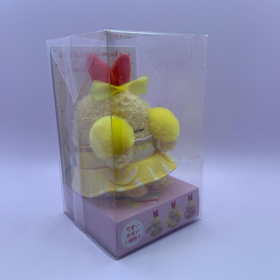 縮圖：Sumikko Gurashi 角落生物 中Size 公仔 擺設 炸物系列 - 炸蝦 (可換衫公仔套裝)