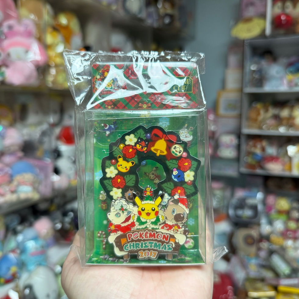 縮圖：Pokemon Pikachu 比卡超 冰六尾 2017年 Christmas 聖誕 限定 卡片座