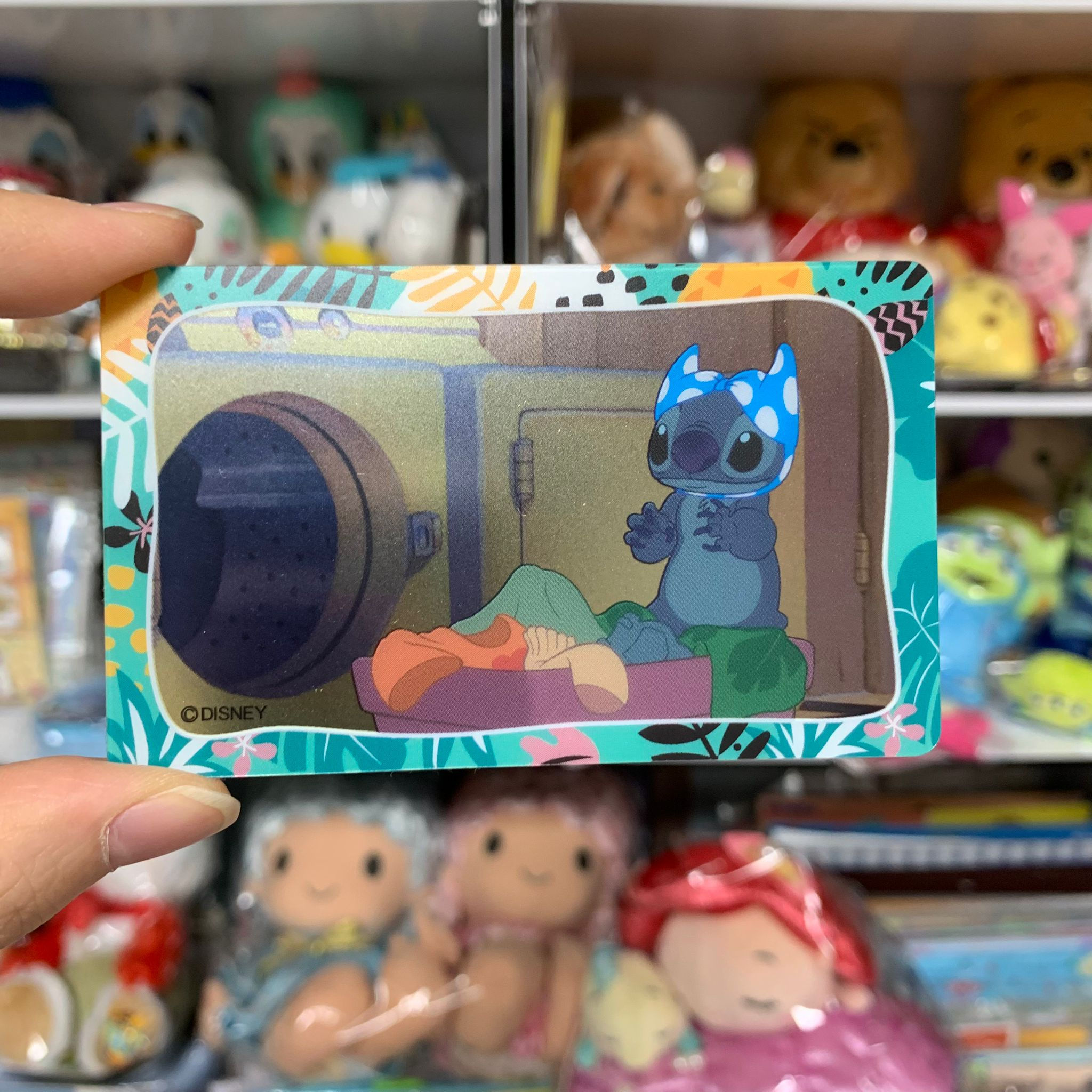 Disney Card Sticker 八達通貼紙 / 卡貼紙 - Stitch 史迪仔 洗衫款