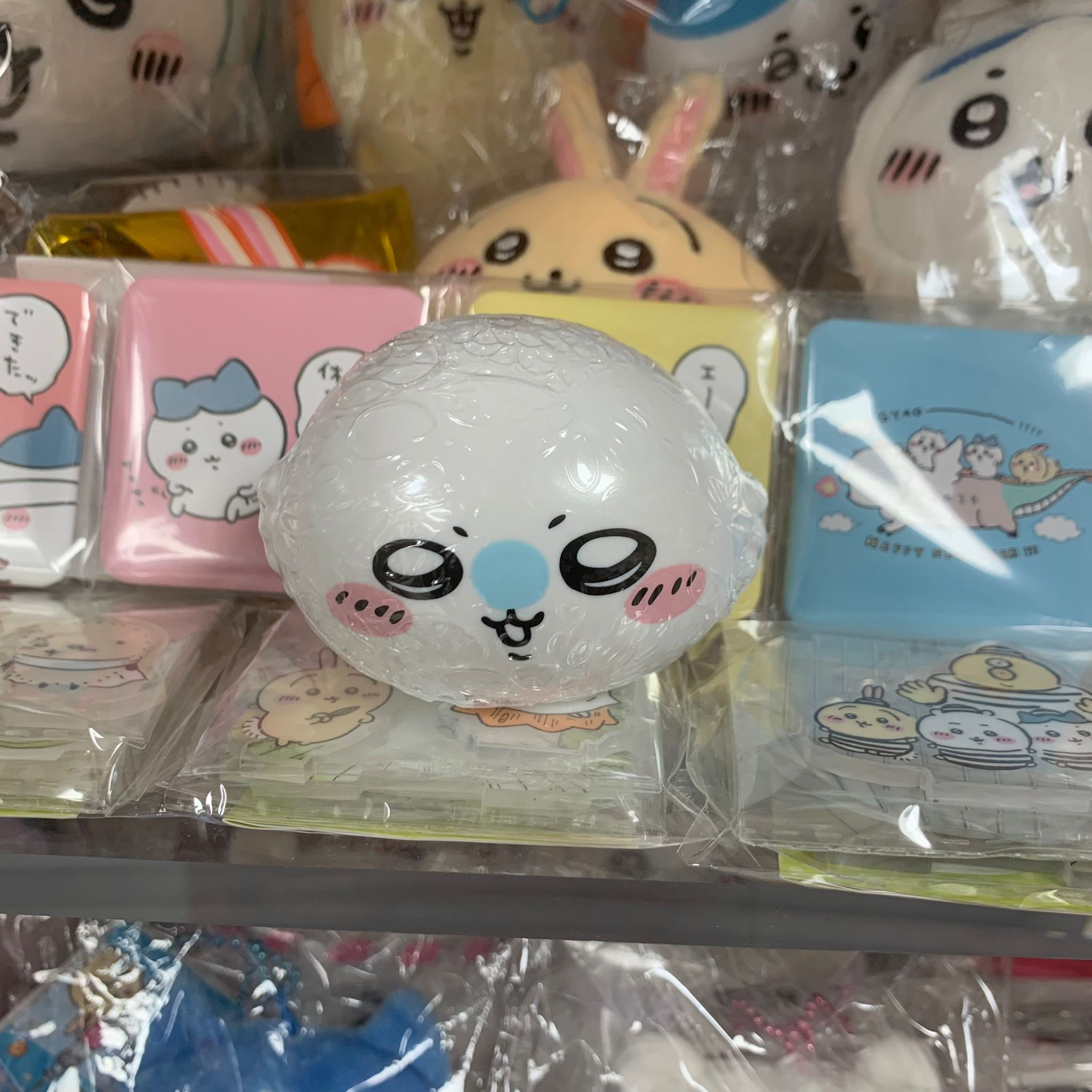 Chiikawa 小可愛 硬身 大頭扭蛋 公仔 - Momonga 飛鼠