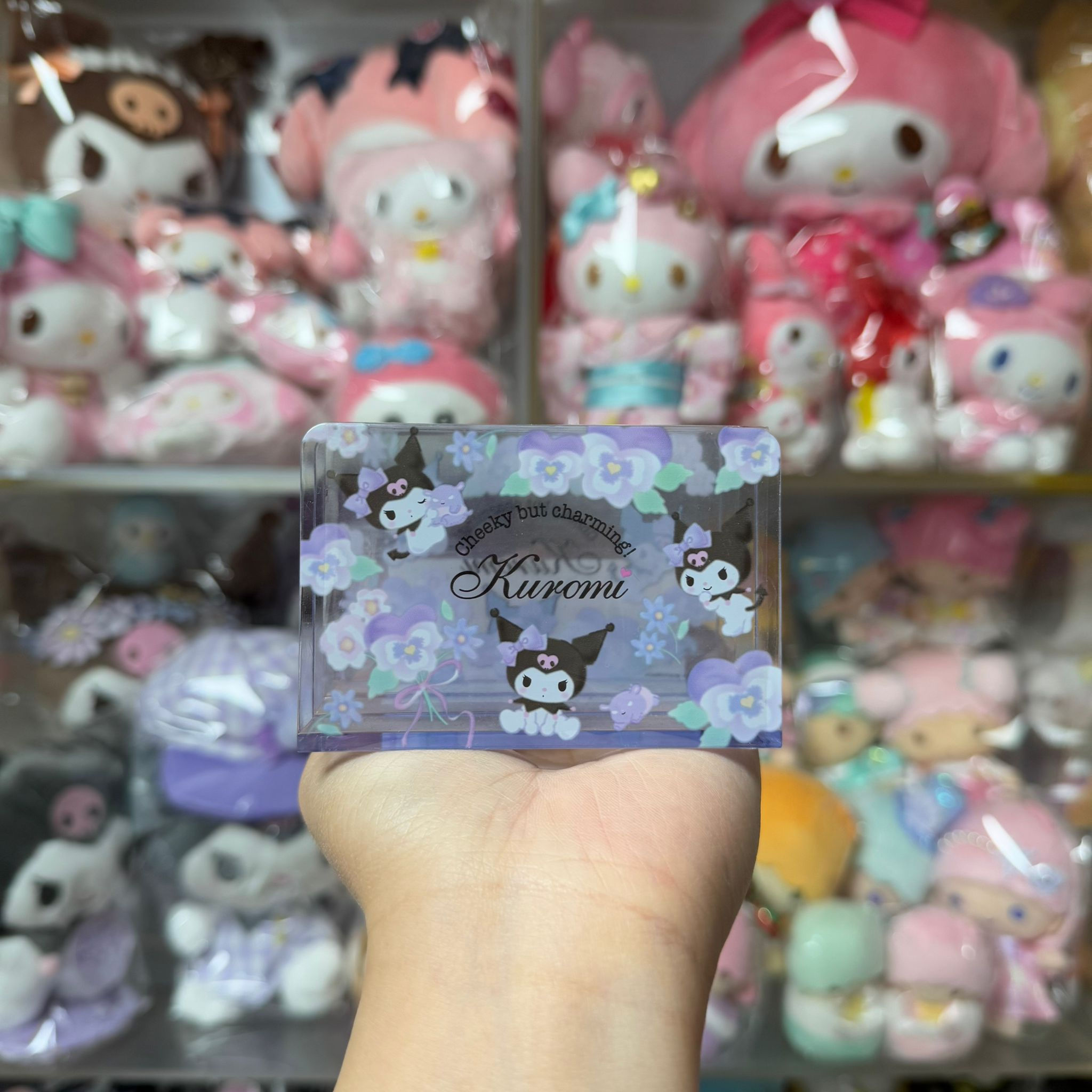 Sanrio Characters Acrylic Memo Stand 置物座 - Kuromi 可羅米