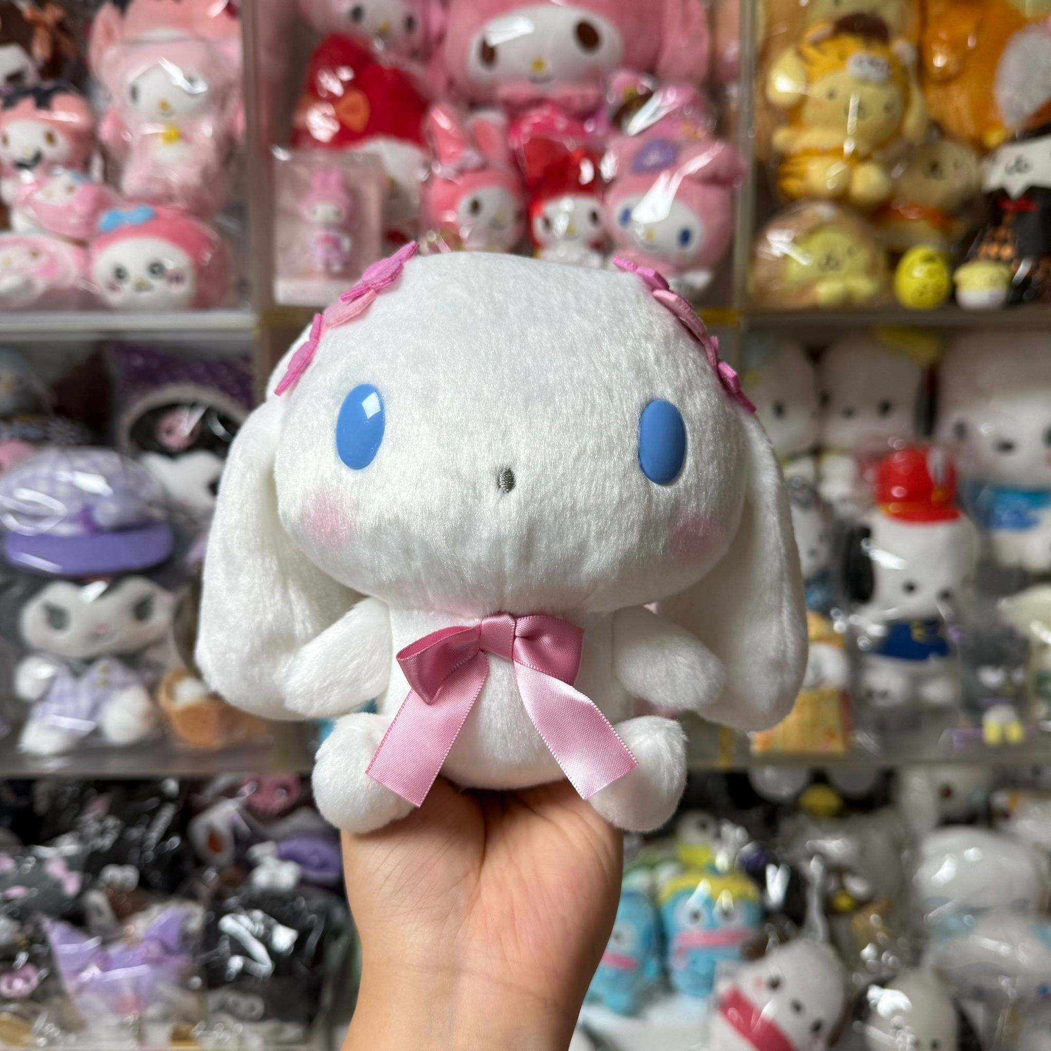 Cinnamoroll 玉桂狗 紫楊花系列 中size 景品 公仔