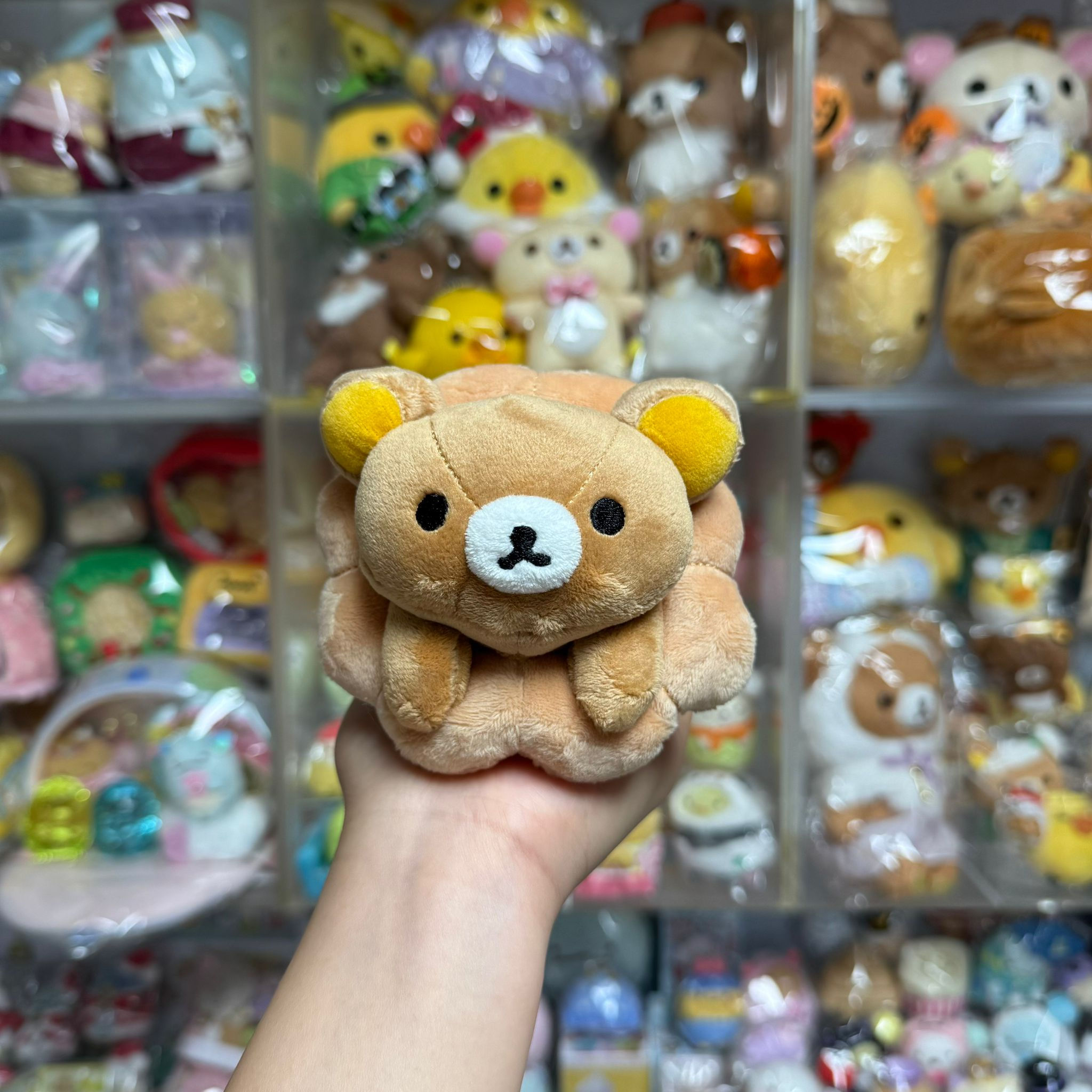 Rilakkuma 鬆弛熊 x Mister Donut 聯乘系列 公仔掛飾 - 鬆弛熊