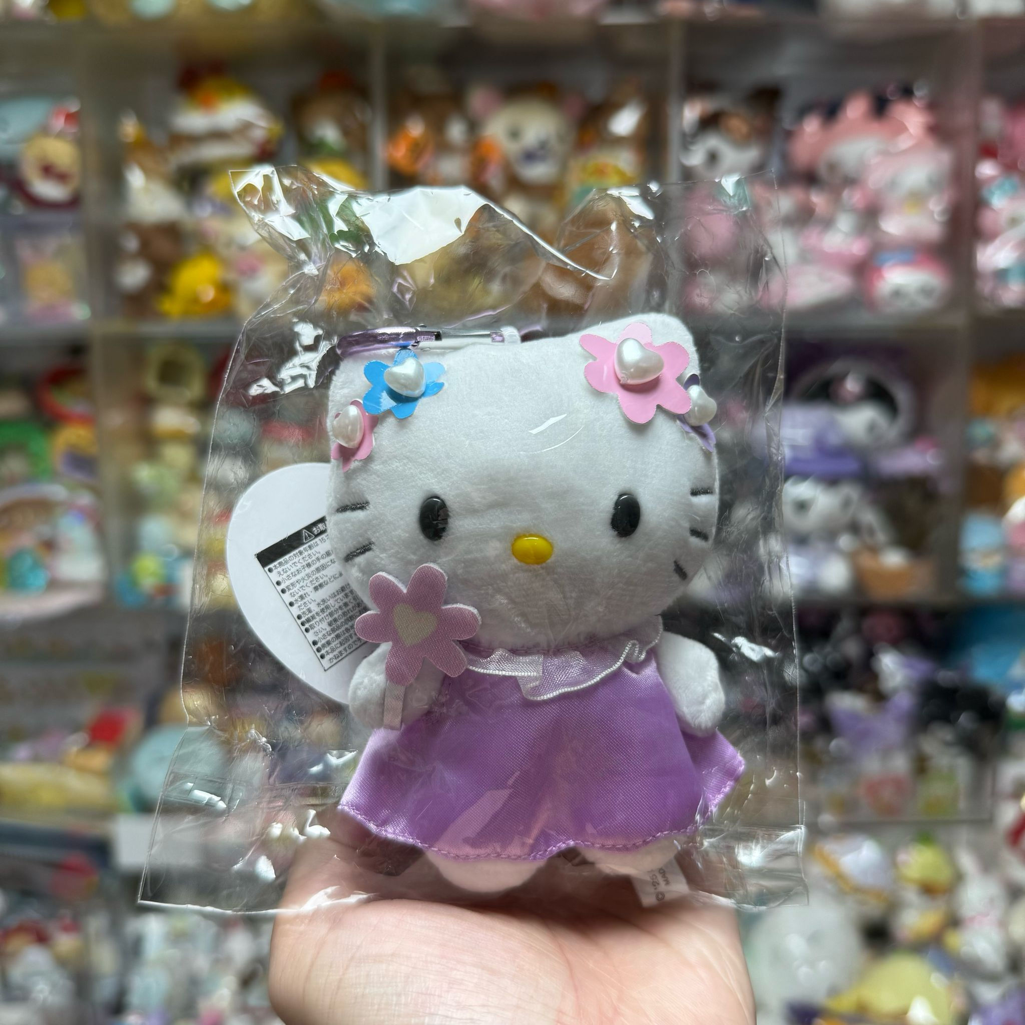Sanrio Characters Hello Kitty Fantasy Collection 公仔掛飾 - Hello Kitty 紫色天使裝