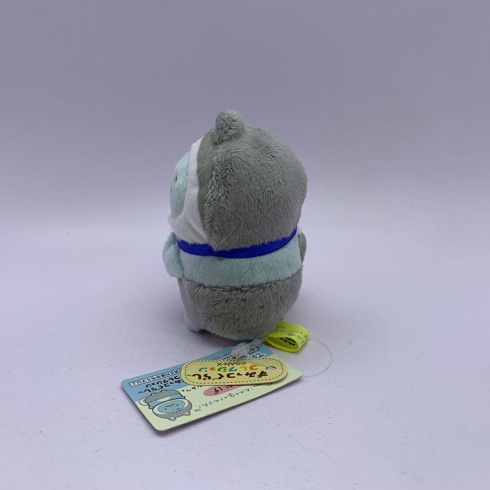 縮圖：Sumikko Guarshi 角落生物 狗狗系列 手玉 - 恐龍 扮灰柴犬