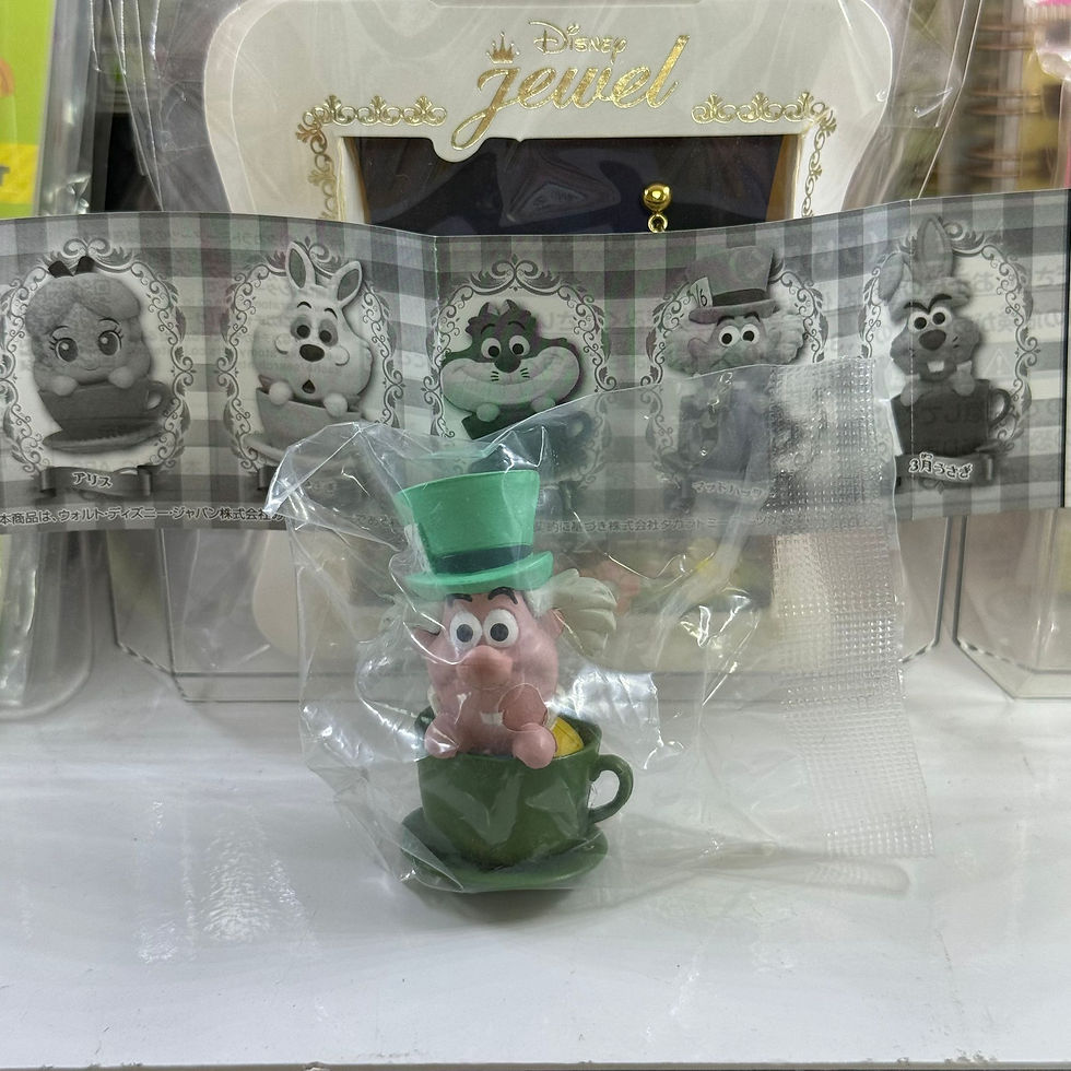 縮圖：日版 Disney Alice in the Wonderland Cupping Wonderland 咖啡杯系列 扭蛋 擺設 公仔 - Mad Hatter