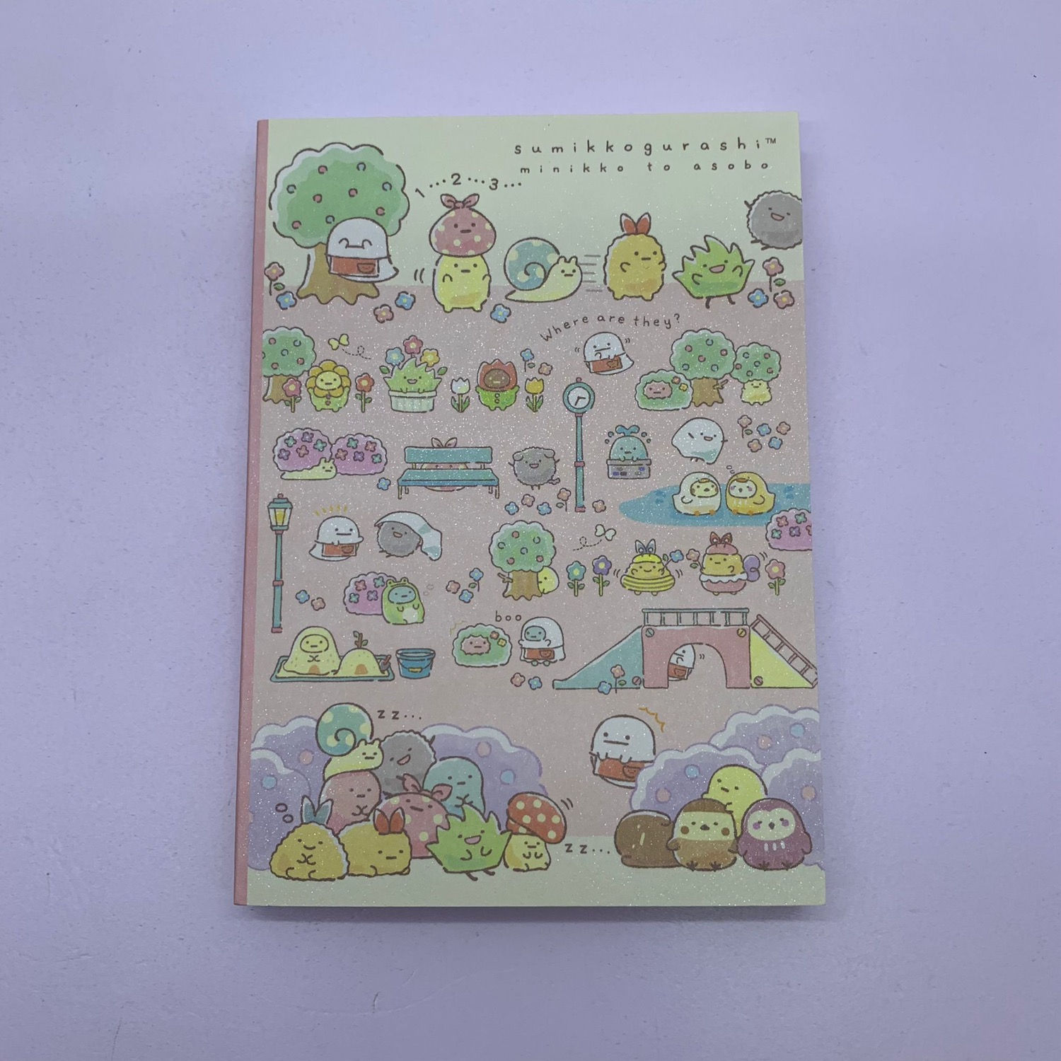 Sumikko Gurashi 角落生物 遊樂園系列 Memo Pad 筆記簿 (粉邊)