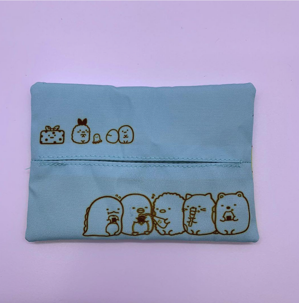 縮圖：Sumikko Gurashi 角落生物 紙巾套 恐龍 企鵝 貓 白熊 炸豬扒