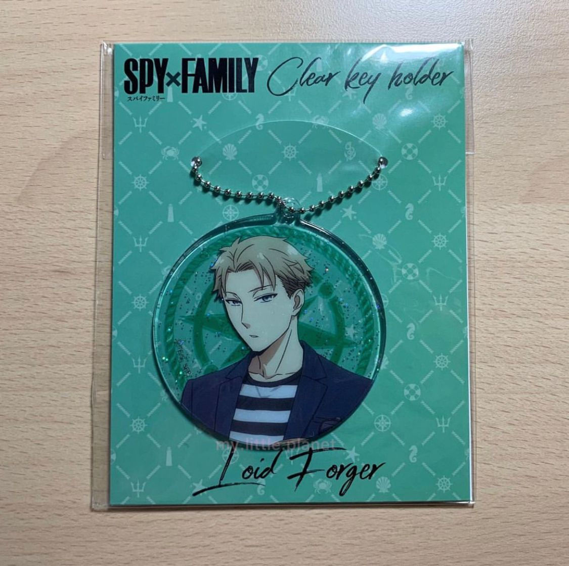 SPY x FAMILY 間諜家家酒 Loid 洛伊德 出遊ver 金粉閃令令 吊飾