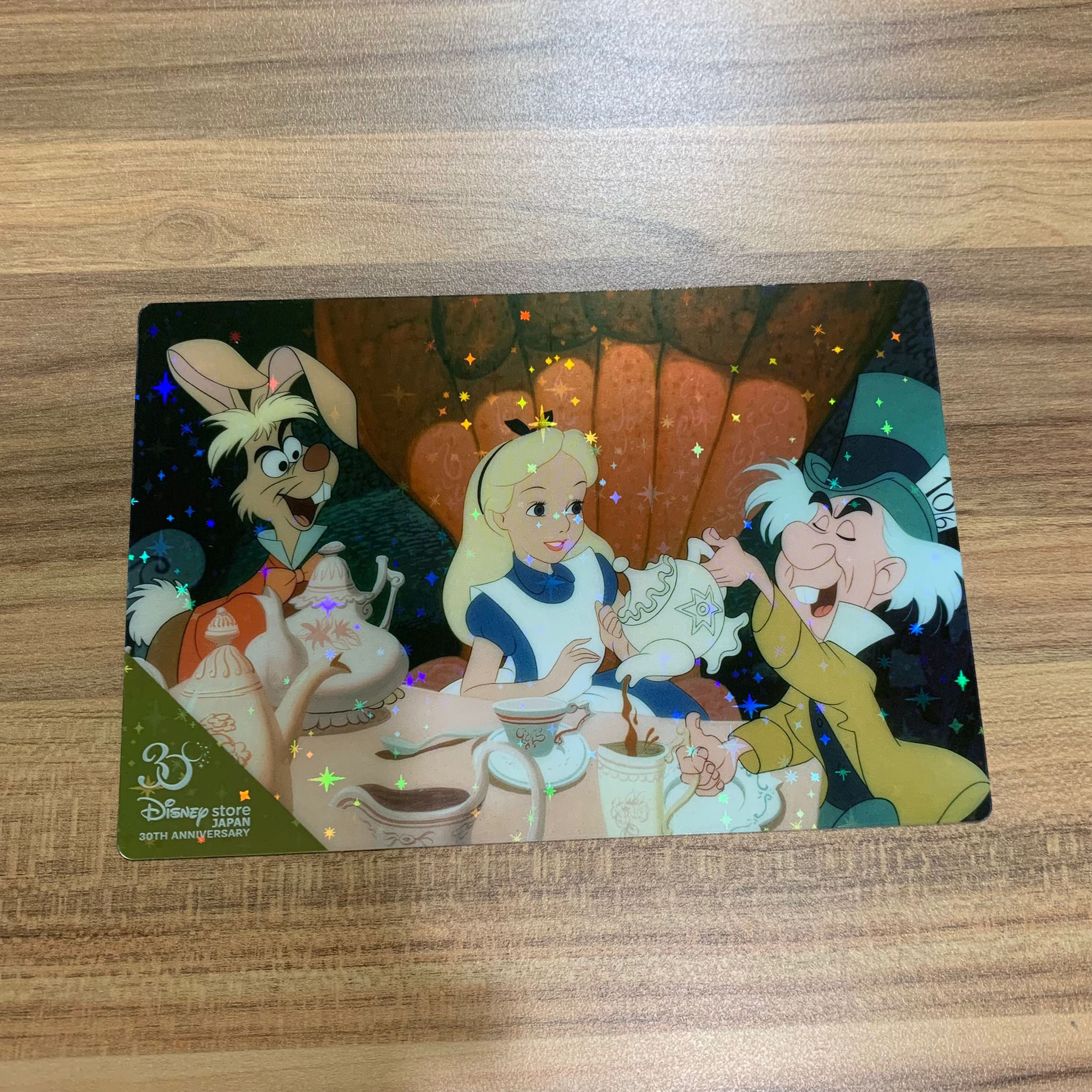Disney Store 30th Anniversary Postcard 明信片 - Alice in The Wonderland 愛麗絲夢遊仙境