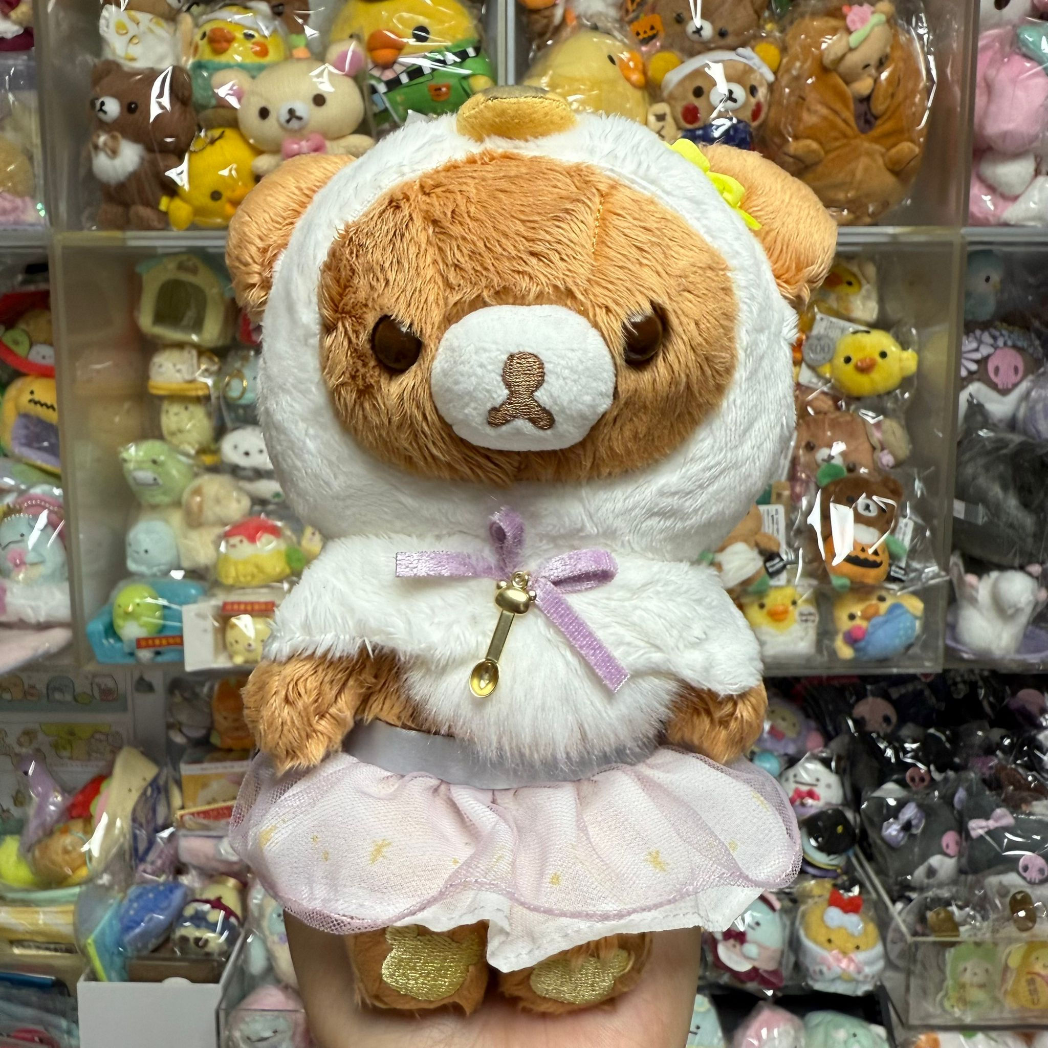 Rilakkuma 鬆弛熊 天鵝湖系列 中Size公仔擺設 - 小棕熊