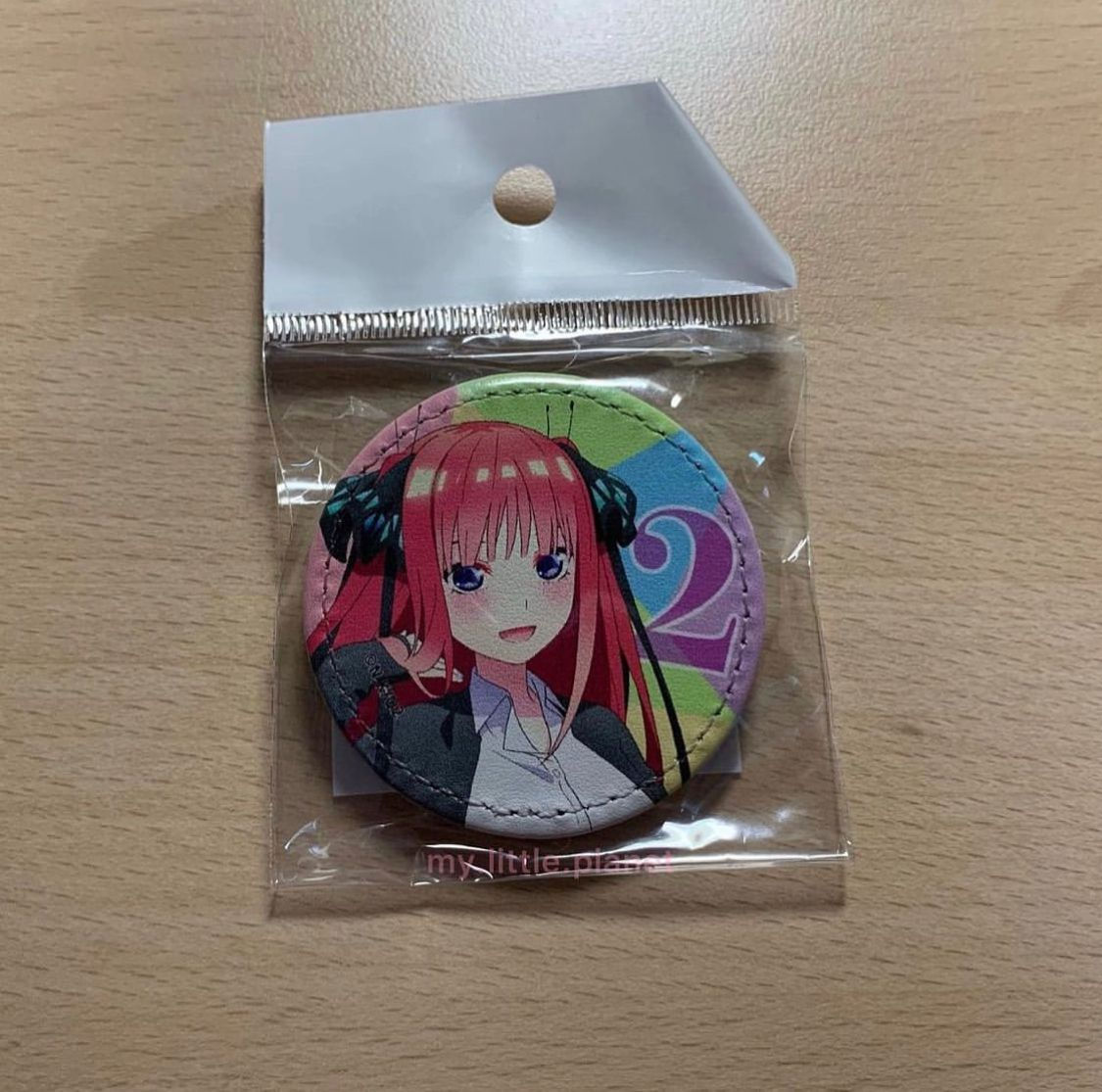 五等分的花嫁 二乃 皮面 襟章