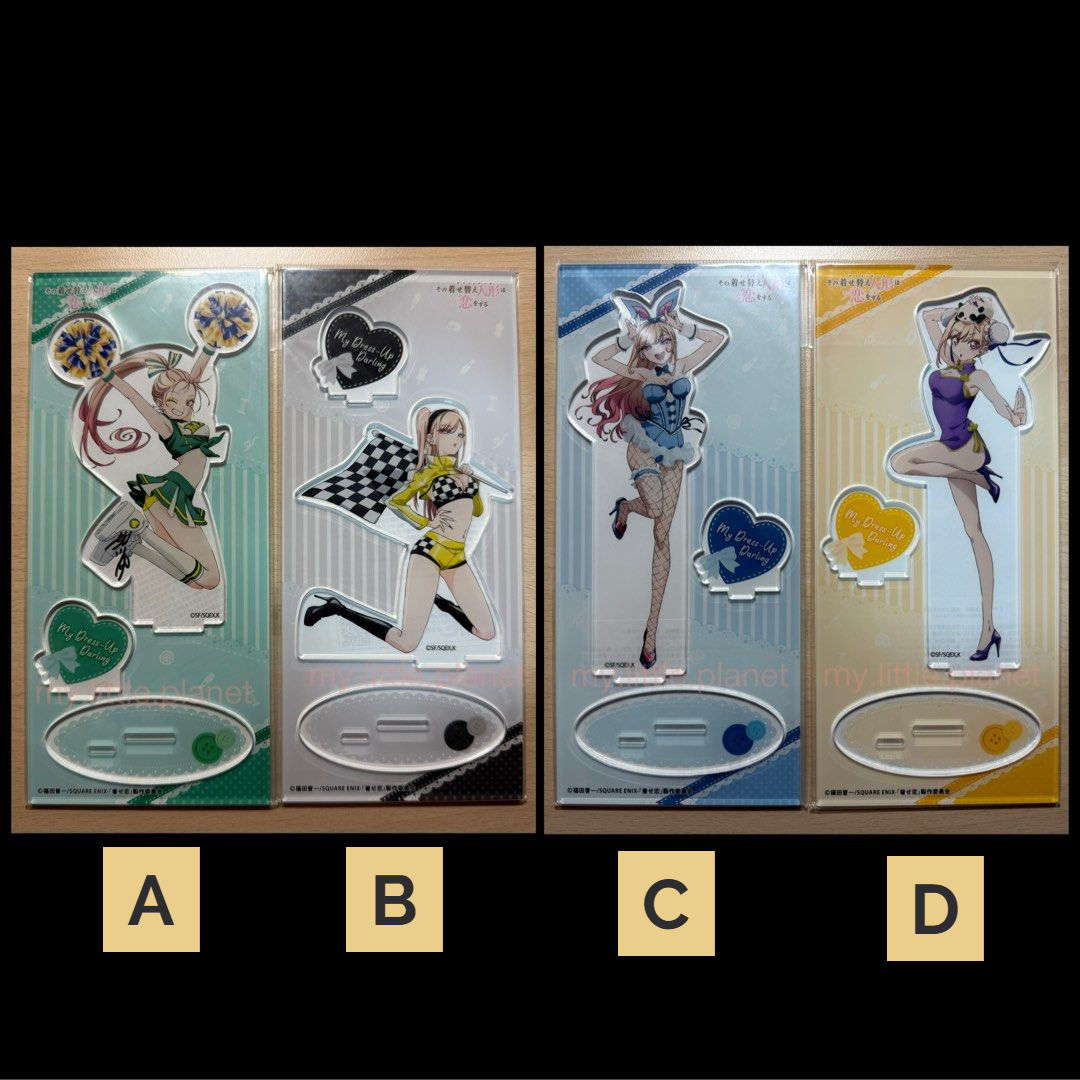 戀上換裝娃娃 海夢 立牌 A, B, C, D 4款