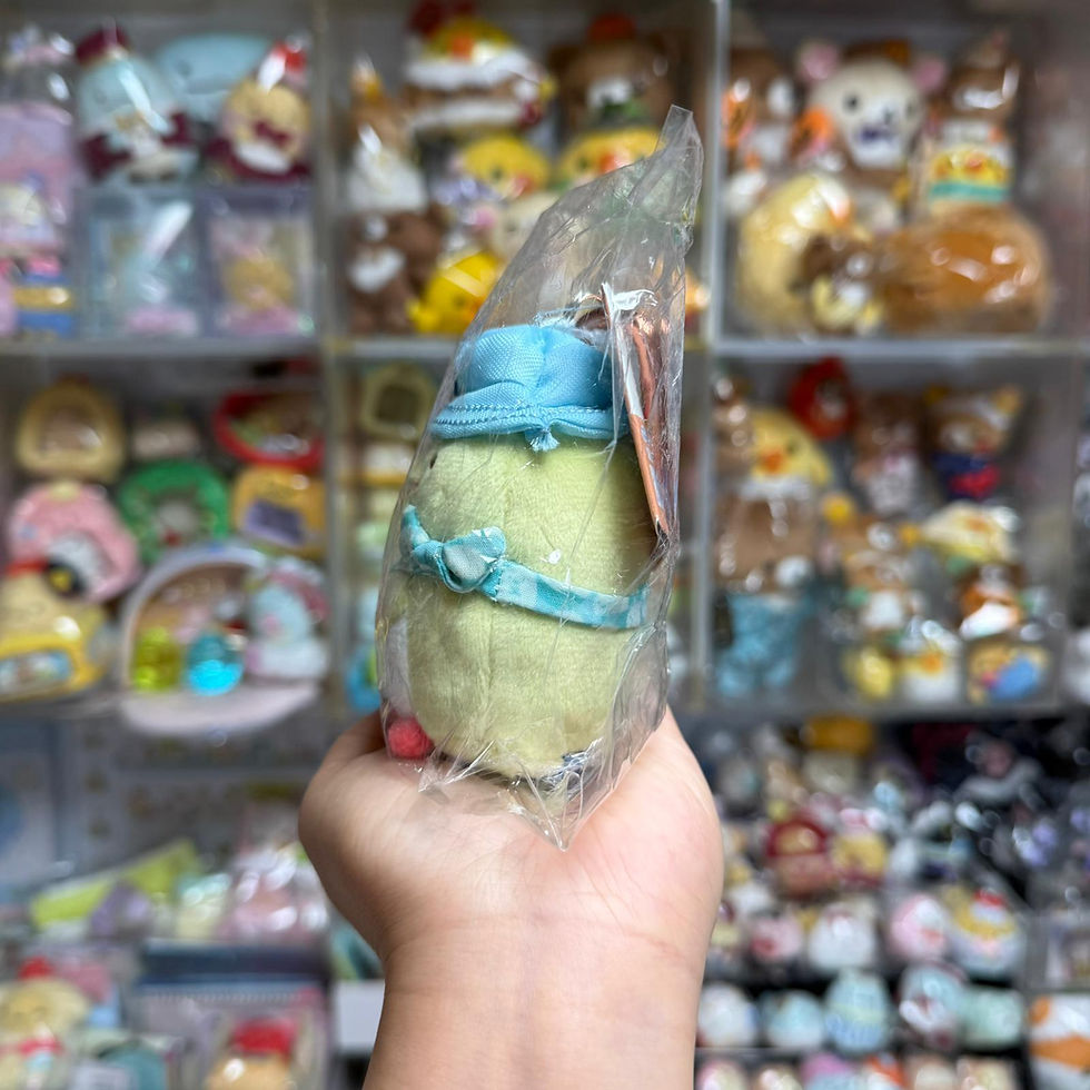 縮圖：Sumikko Gurashi 角落生物 露營系列 公仔掛飾 - 企鵝 (絕版 中古)