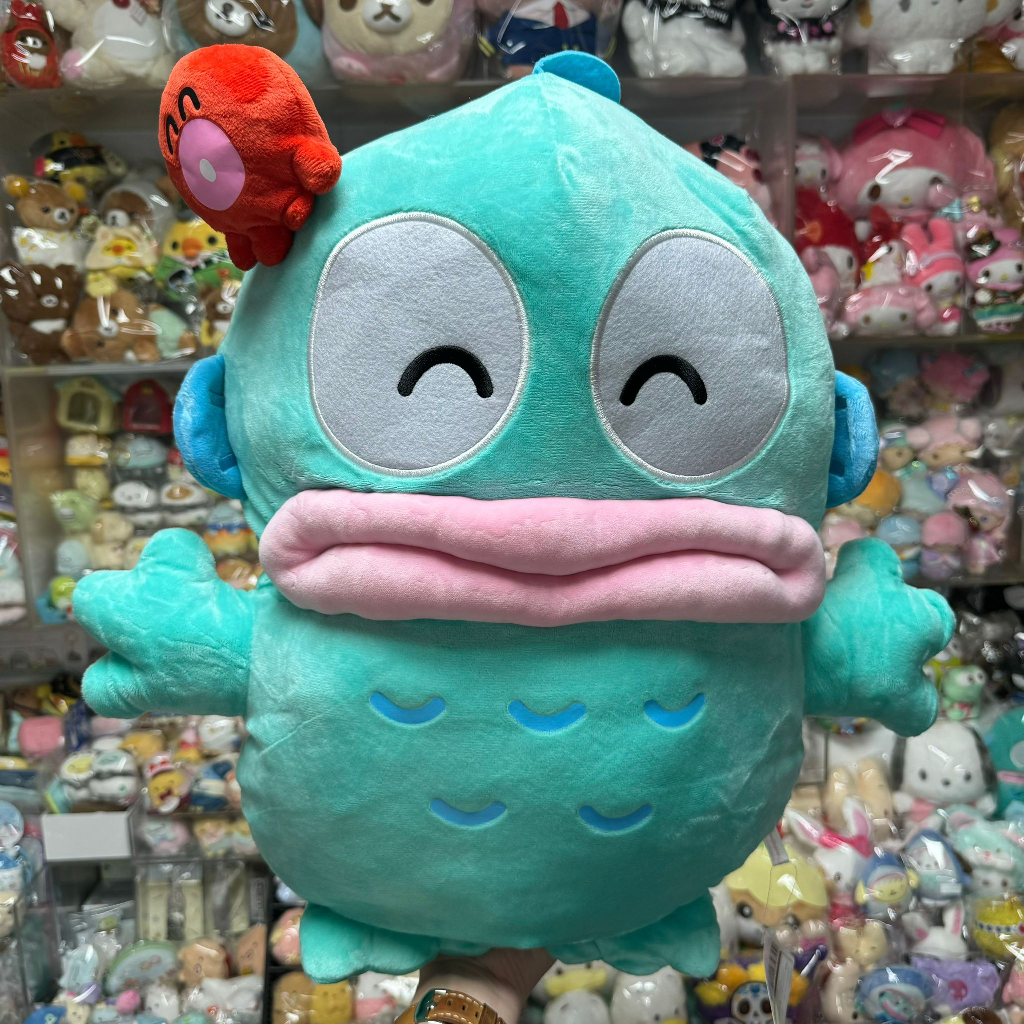 Sanrio Characters Hangyodon 水怪 大Size公仔 擺設 Cushion
