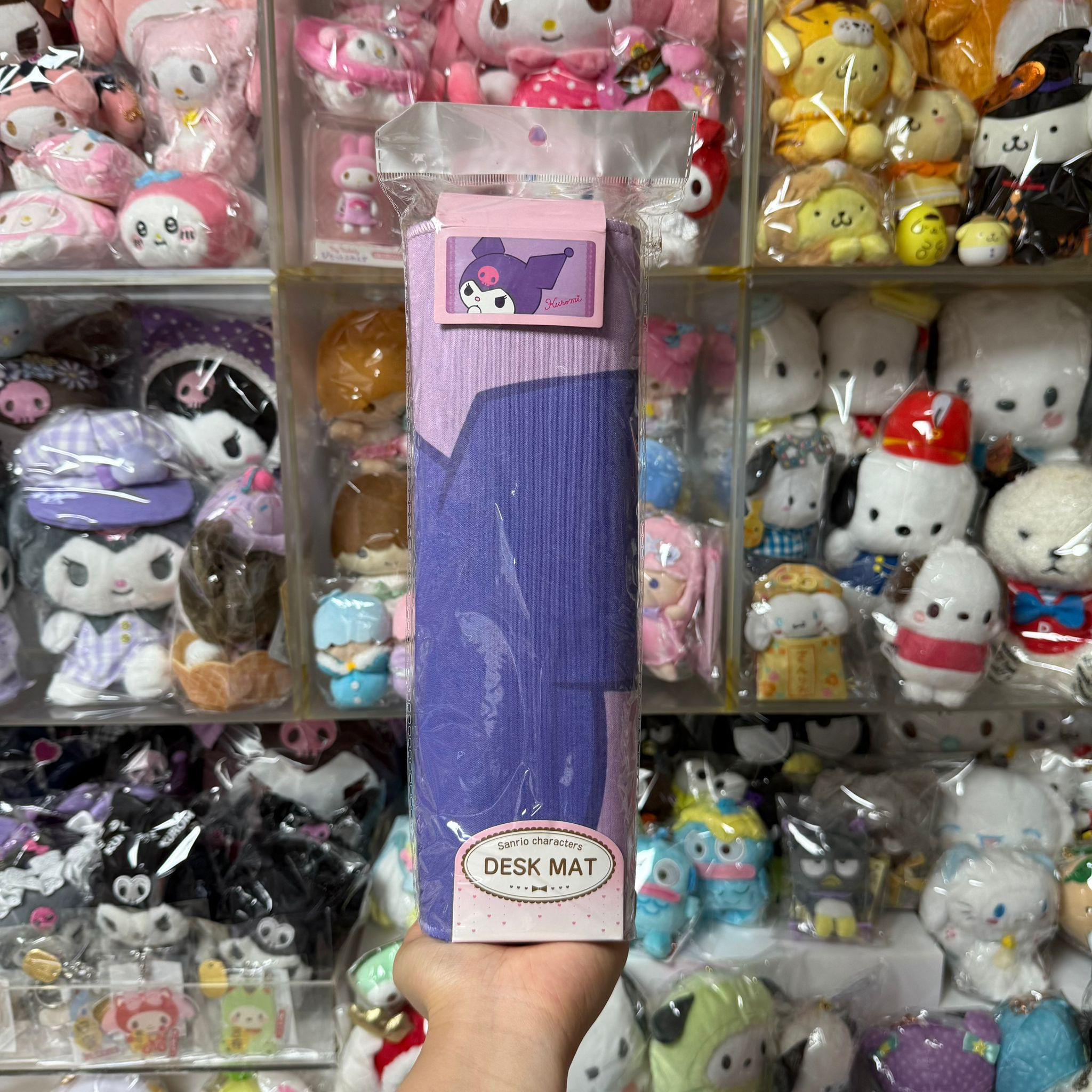 Kuromi 可羅米 Desk Mat 枱墊 滑雪墊 質地