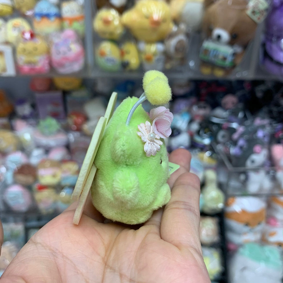 縮圖：Sumikko Gurashi 角落生物 花花系列 花仙子 手玉 公仔 - 小草