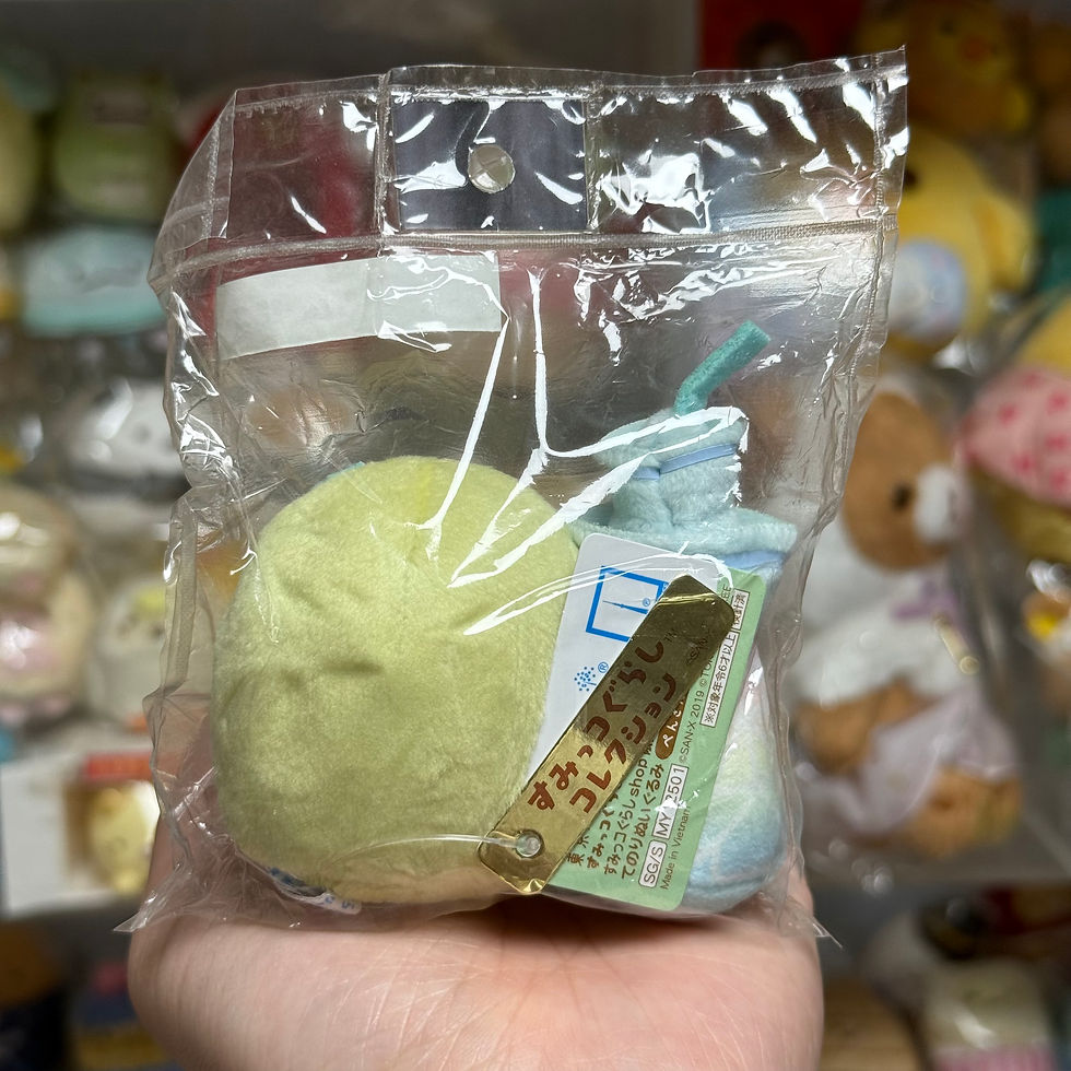 縮圖：Sumikko Gurashi 角落生物 Skytree 晴空塔限定 手玉公仔 - 企鵝 & 貓咪 & 白熊 & 炸豬扒 (一套四隻，不拆售) (絕版)