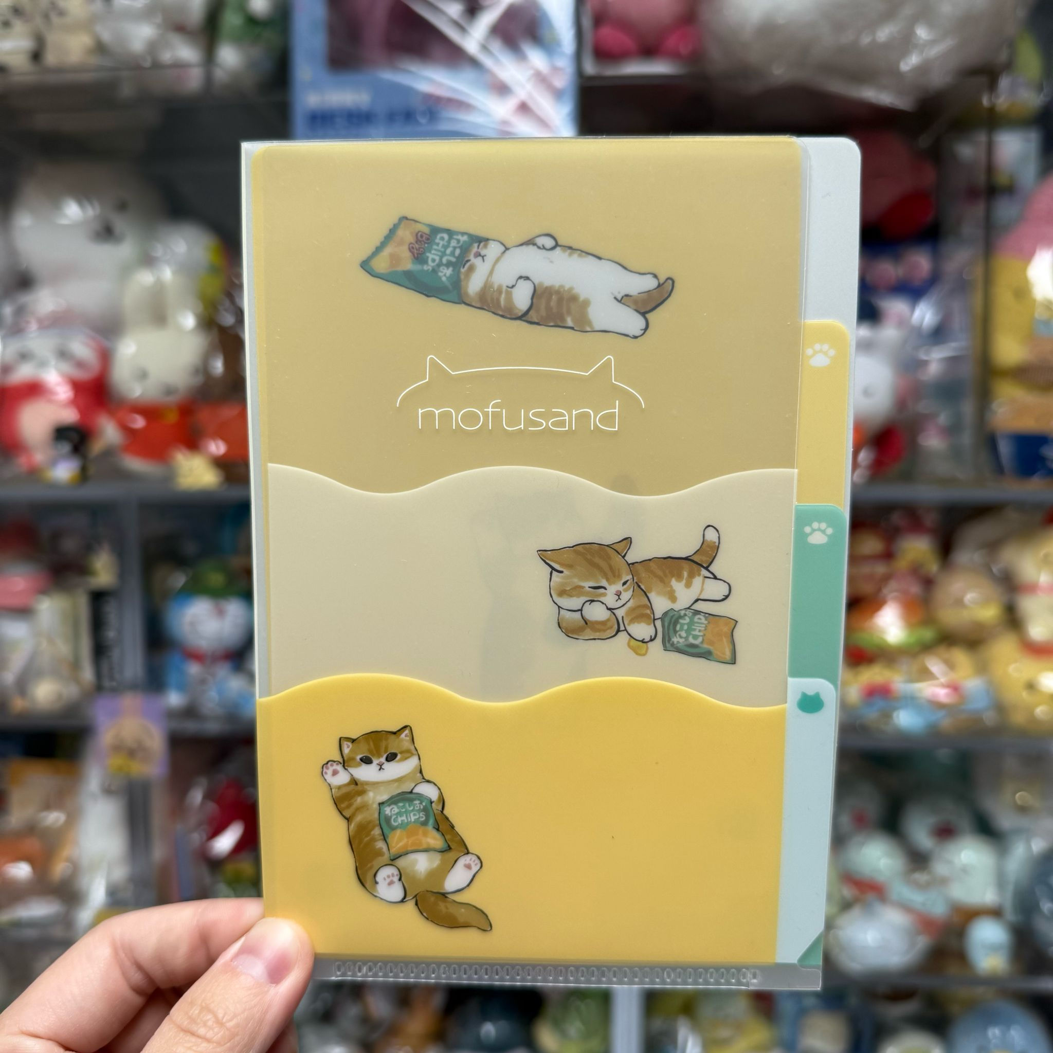 Mofusand 鯊魚貓 Mini 多層File