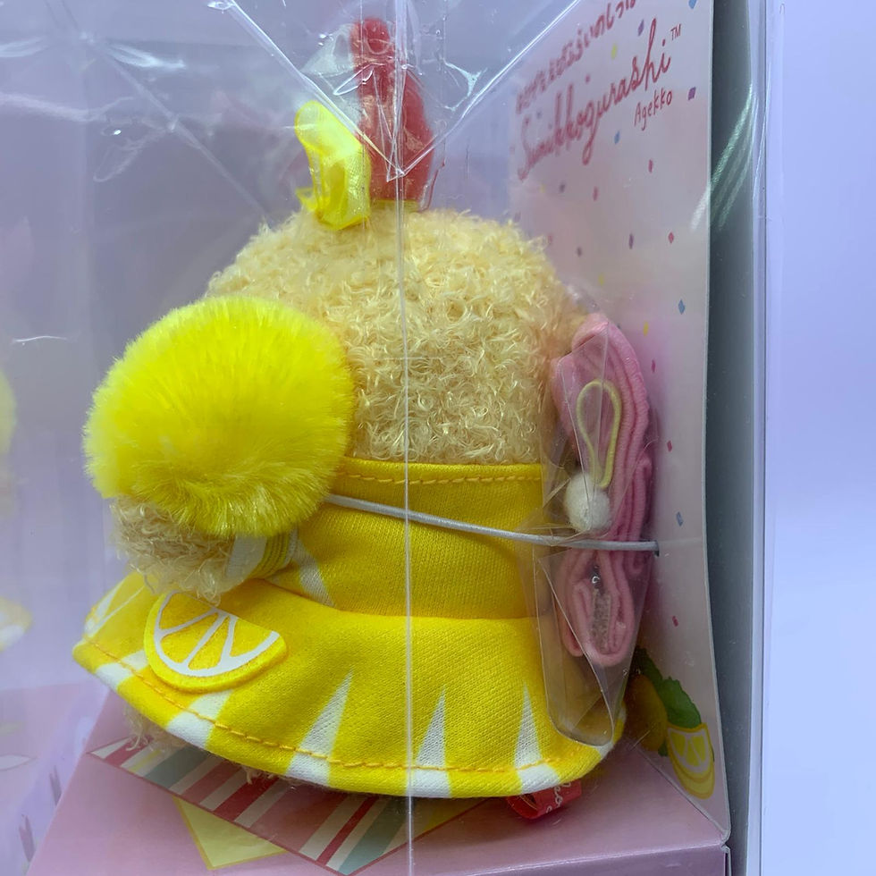 縮圖：Sumikko Gurashi 角落生物 中Size 公仔 擺設 炸物系列 - 炸蝦 (可換衫公仔套裝)