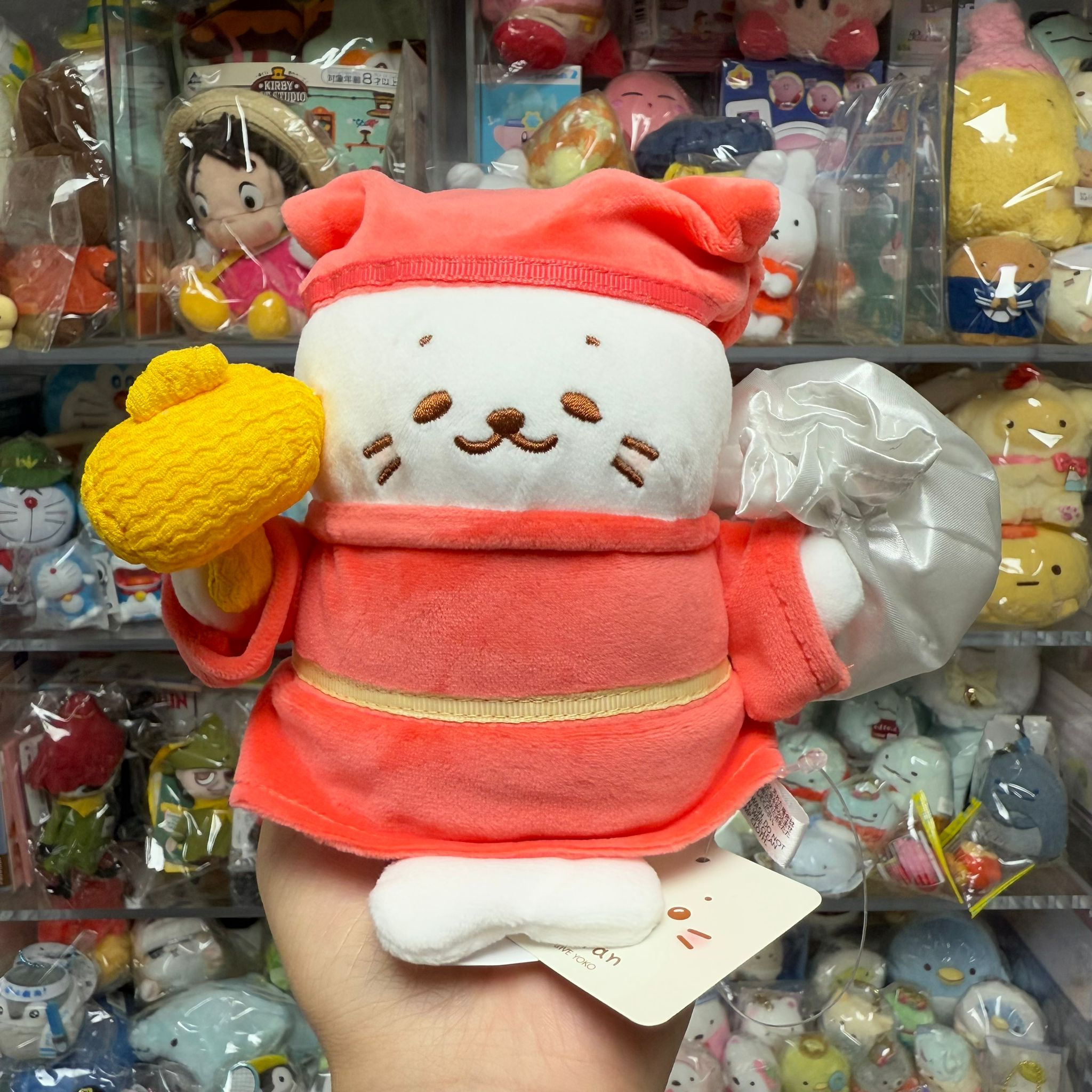 Sirotan 小白海獅 新年 賀年 大黑天 招財 招福 中Size公仔 擺設