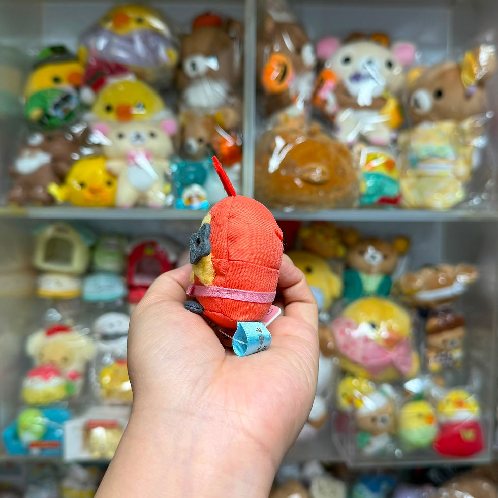 縮圖：日版 San-x Sumikko Gurashi 角落生物 忍者系列 手玉公仔 - 炸蝦 