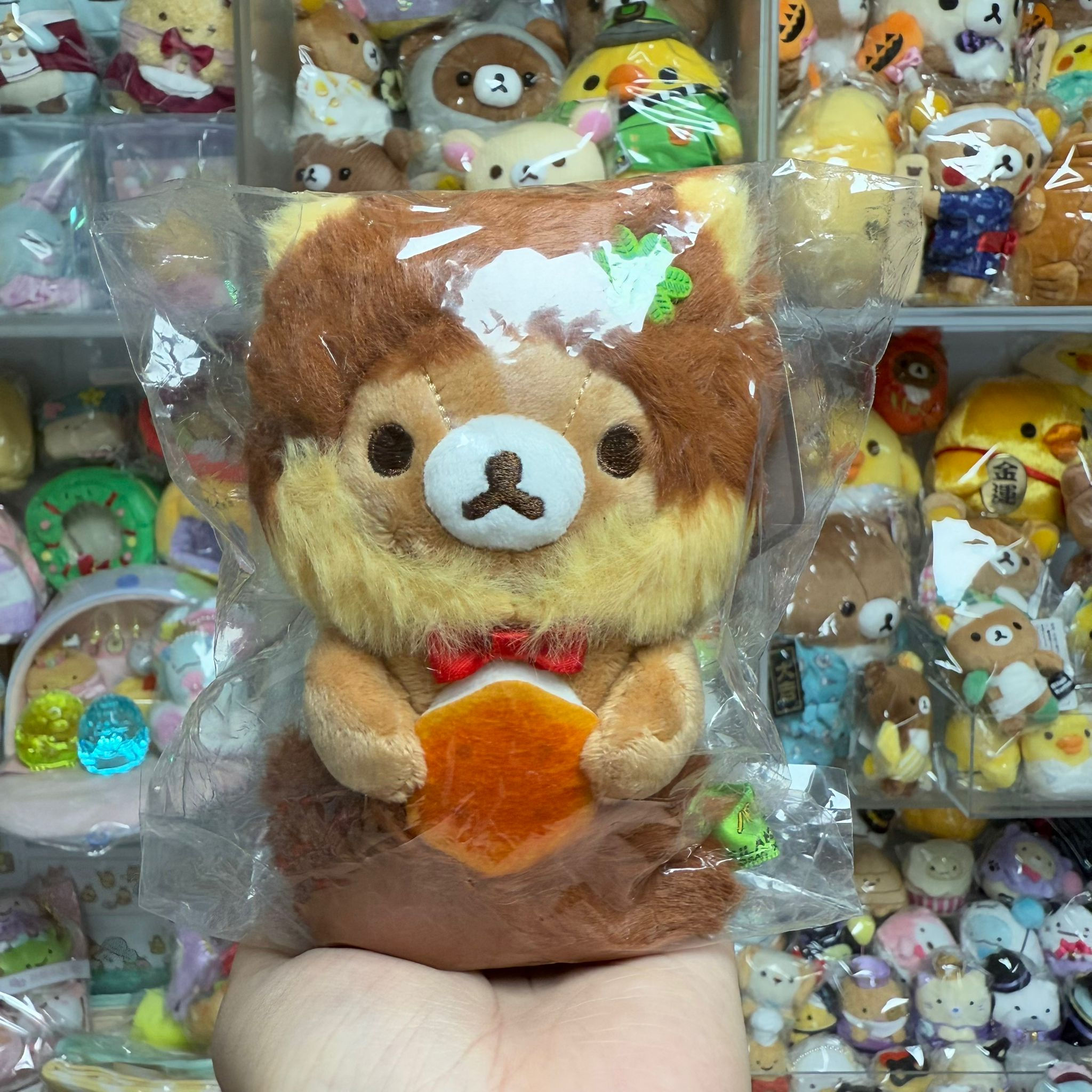 Rilakkuma 鬆弛熊 RILAKKUMA x パイの実 鬆弛熊 細Size掛飾公仔