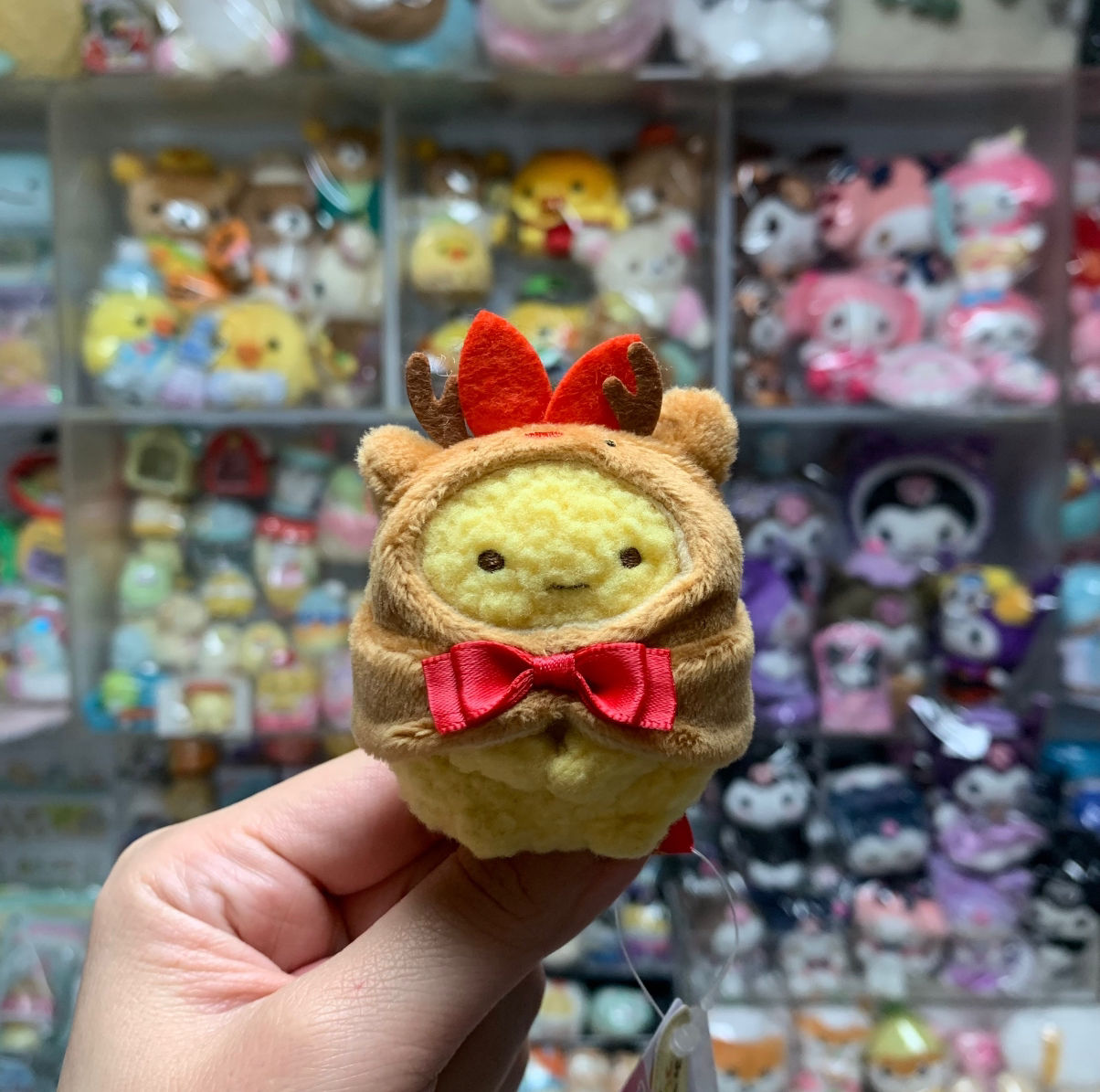 Sumikko Gurashi 角落生物 Christmas 聖誕節系列 公仔手玉 - 炸蝦
