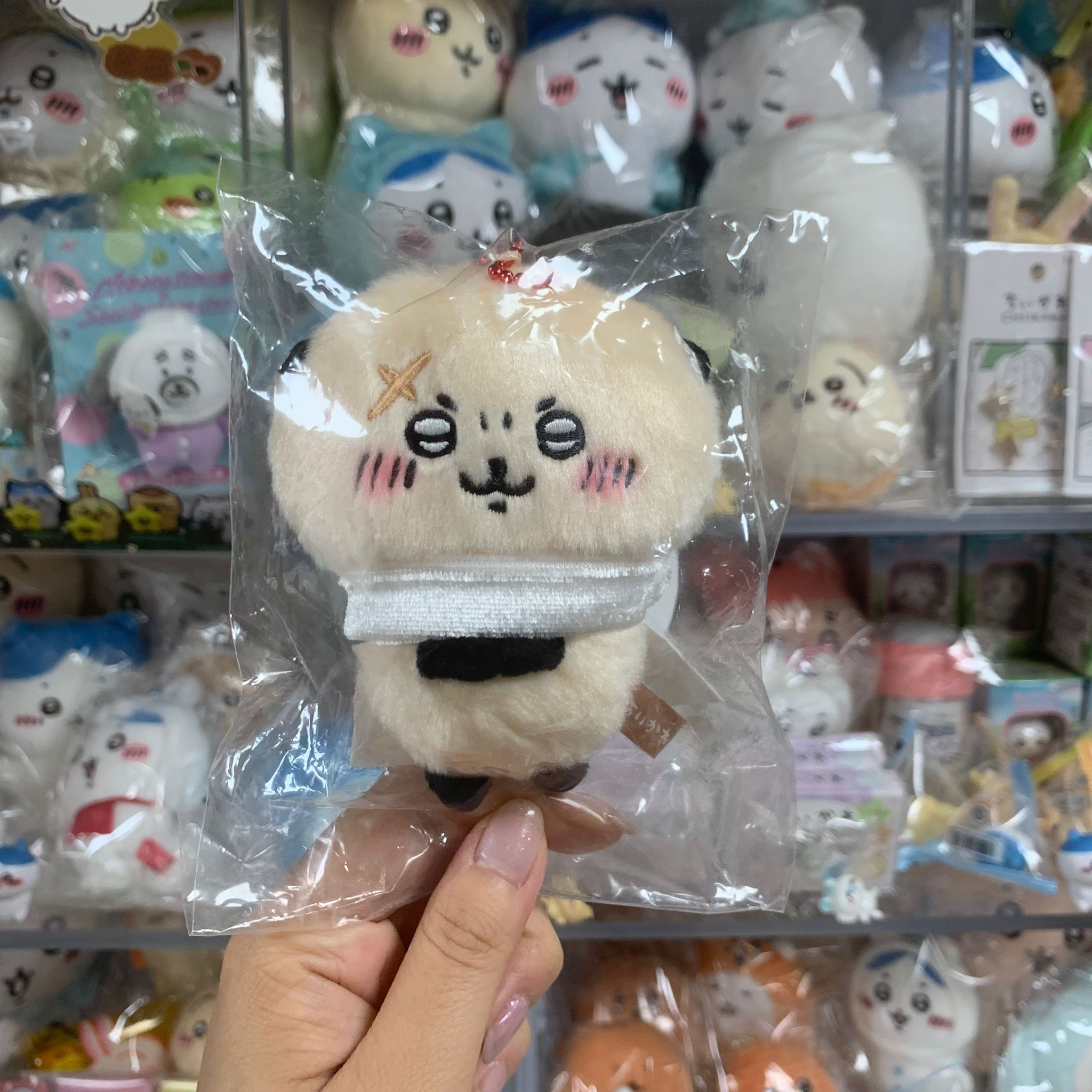 Chiikawa 小可愛 基本款 小腳系列 細Size公仔掛飾 - Rakko 師傅