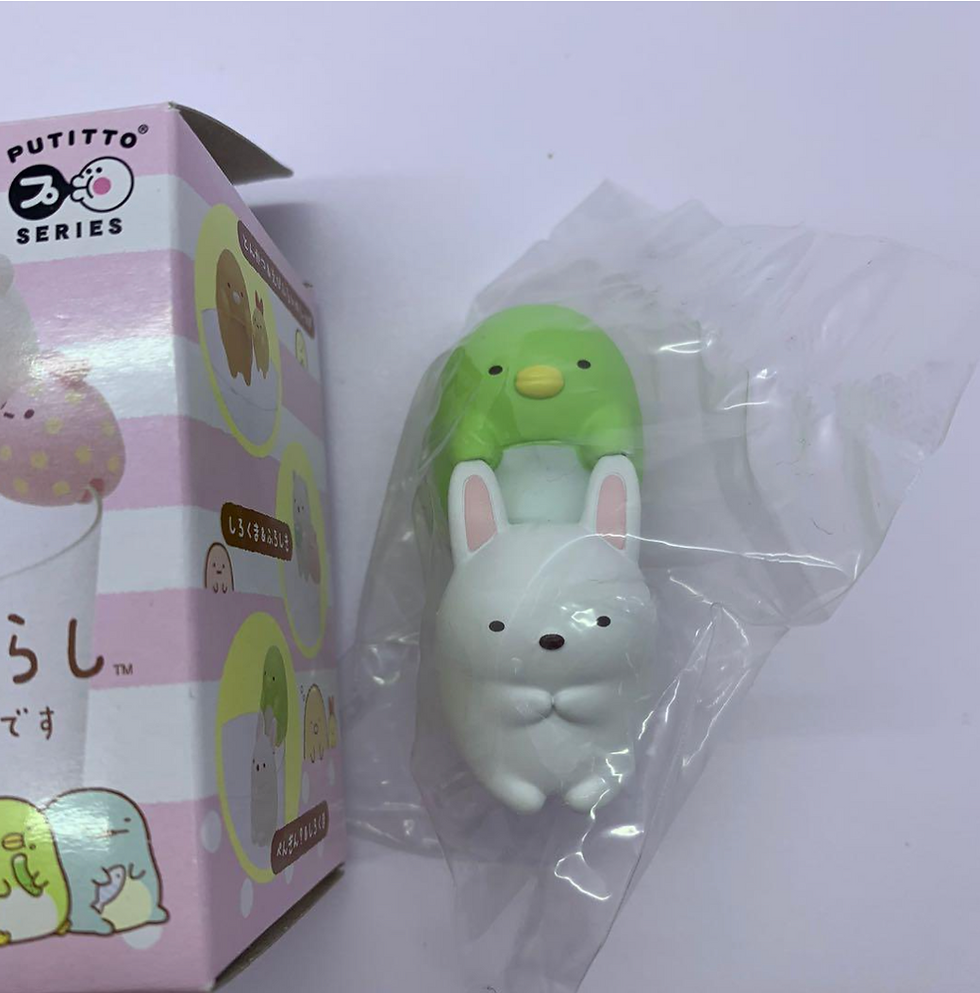 縮圖：Sumikko Gurashi 角落生物 Putitto 系列 企鵝 白熊 普通款 杯緣子