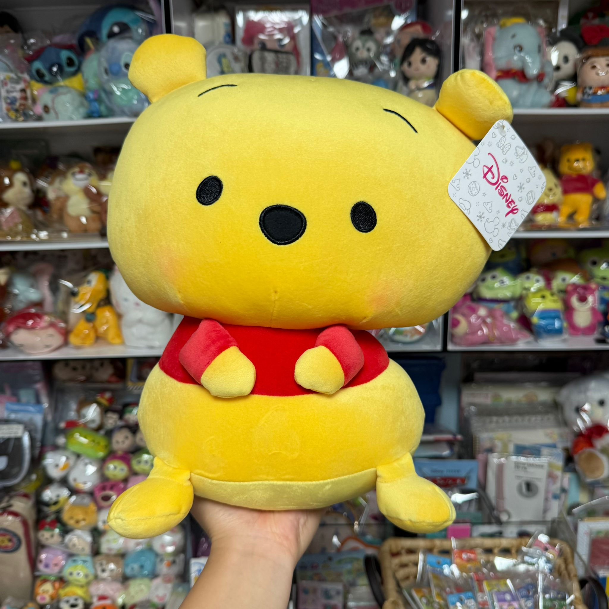 Winnie The Pooh 小熊維尼 超柔 軟冧冧 Q版 大size公仔 (12吋)
