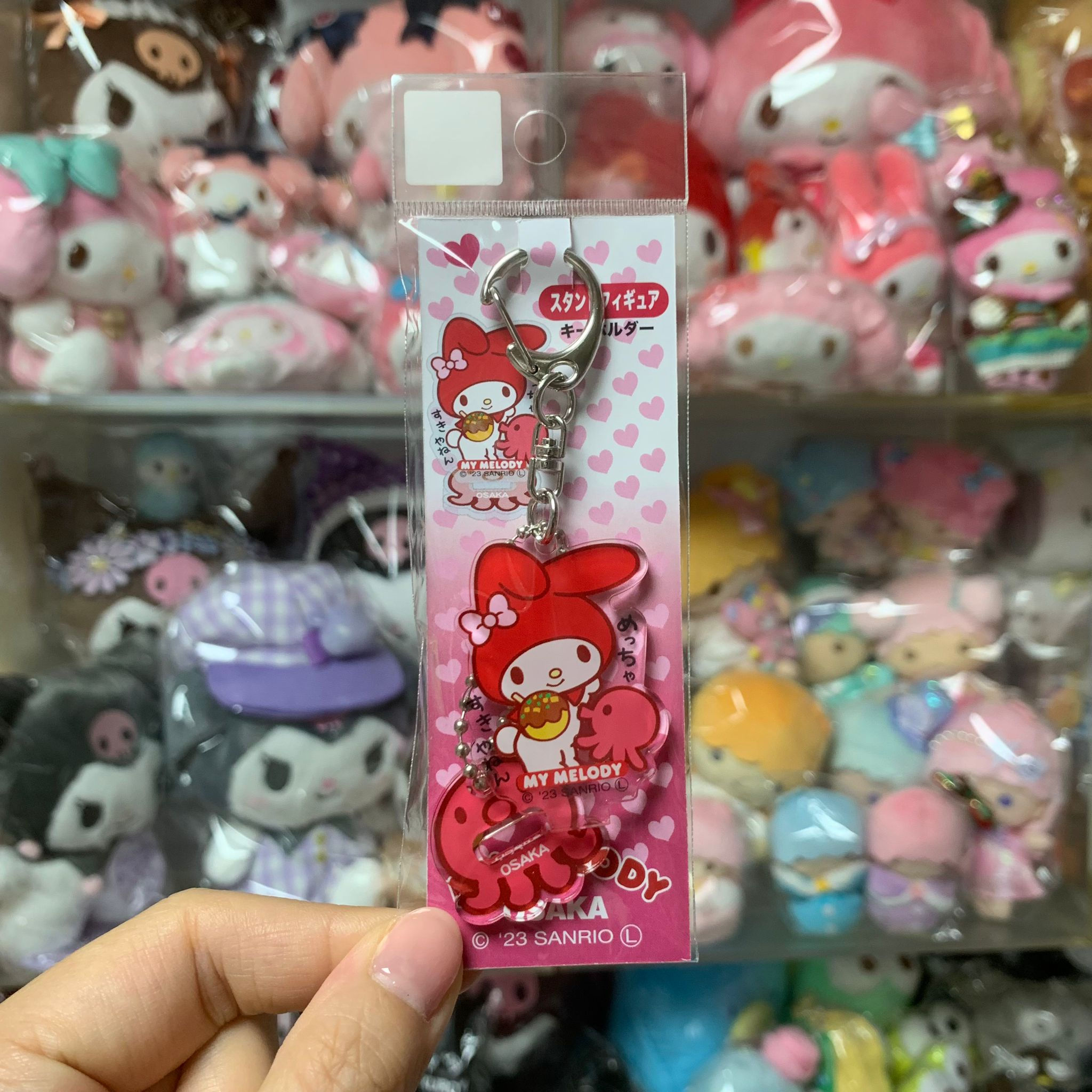 Sanrio Characters My Melody Osaka 大阪限定 章魚燒 鎖匙扣 掛飾 立牌 裝飾
