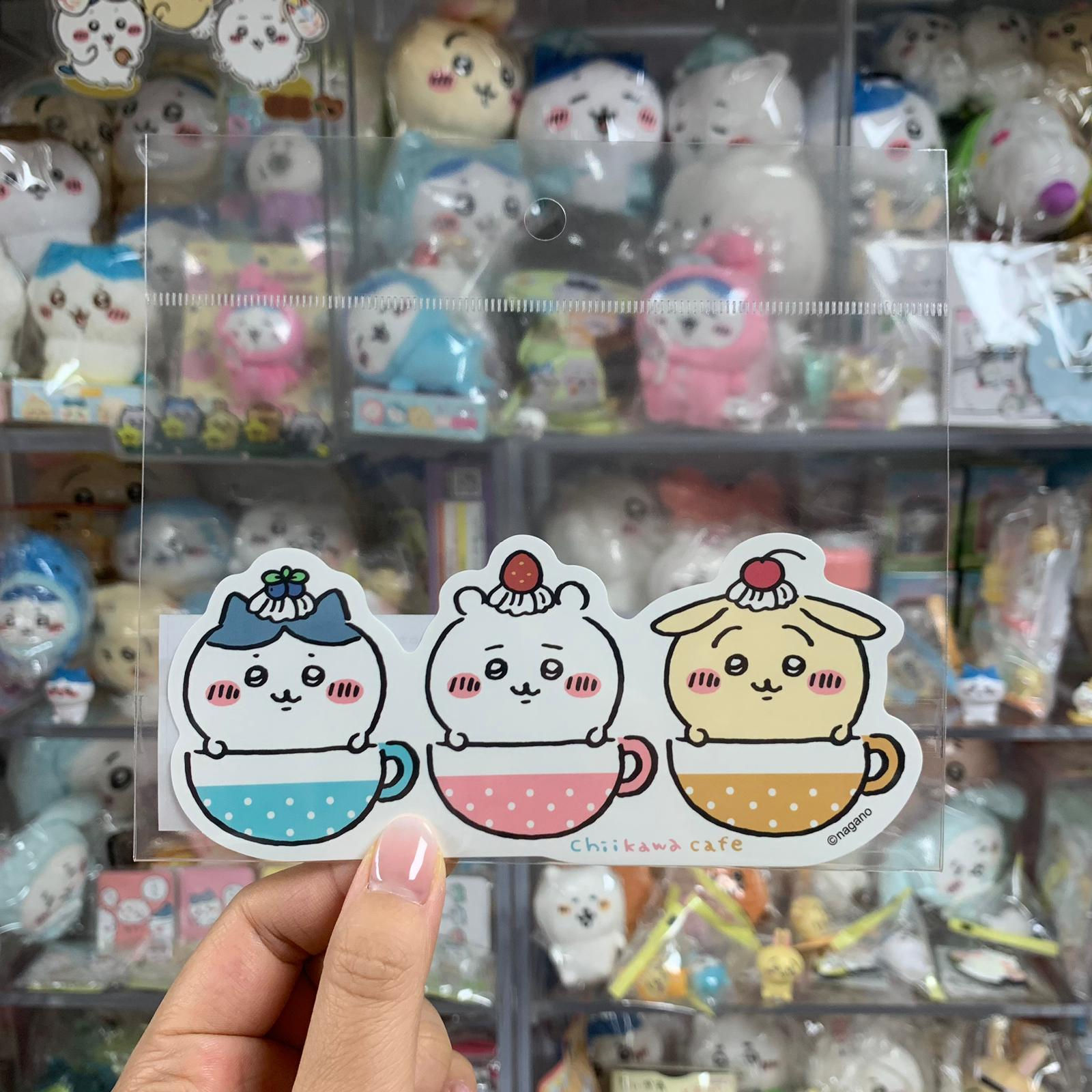 Chiikawa cafe 小可愛 餐廳系列 Sticker 貼紙 - 杯仔