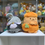 縮圖：Sumikko Gurashi 角落生物 2022年 Halloween 萬聖節系列 細Size 公仔 手玉 - 黑珍珠 + 橙珍珠 南瓜