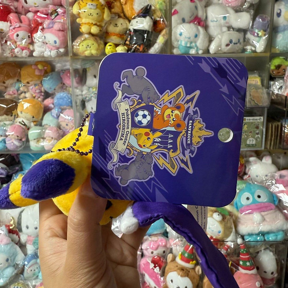 縮圖：Pokemon 寵物小精靈 Pokemon Centre Hiroshima x 廣島 Sanfrecce FC 足球隊 聯乘系列 - Pikachu 比卡超