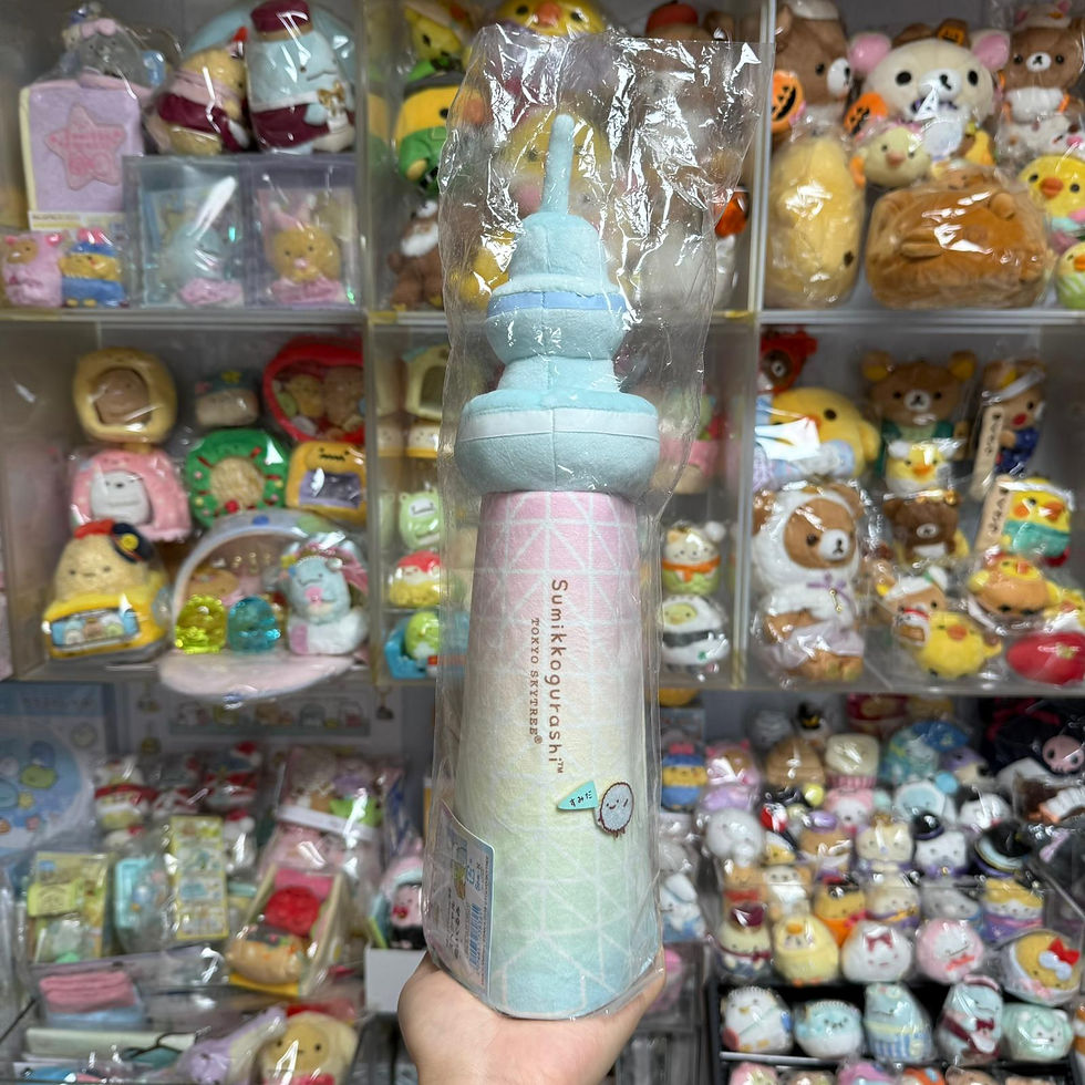 縮圖：Sumikko Gurashi 角落生物 x Skytree 晴空塔限定 聯乘系列 場景連趴趴細公仔 - 白熊 & 企鵝 & 炸豬扒 & 貓咪 & 恐龍 