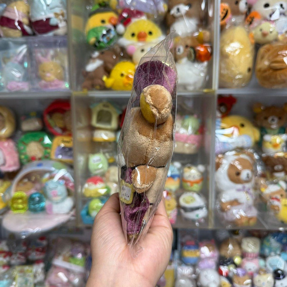 縮圖：Rilakkuma 鬆弛熊 店長系列 公仔掛飾 - 東京駅一番街店限定