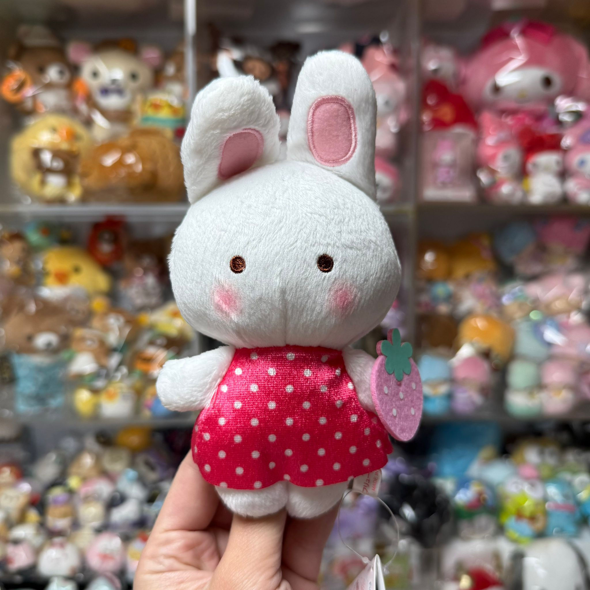 Sanrio Characters 士多啤梨系列 波點裙 Cheery Chums 景品公仔擺設