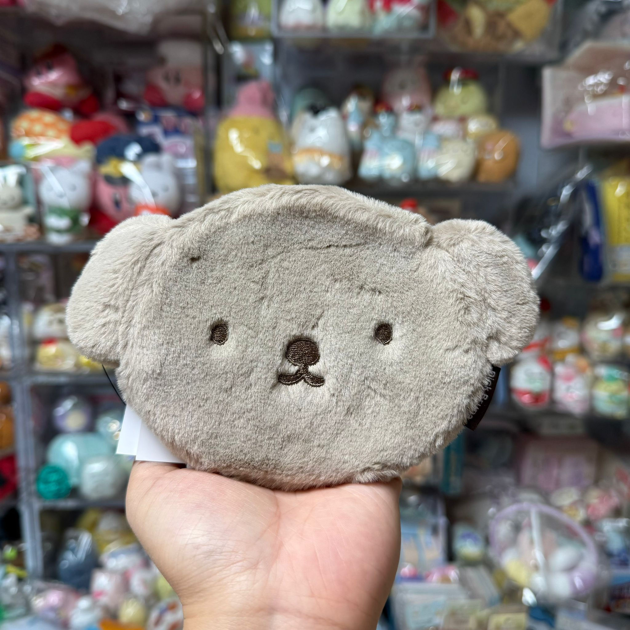 Dick Bruna Miffy 交叉兔 Boris 大頭 毛毛Pouch / 拉鍊袋 / 化妝袋 / 散子包