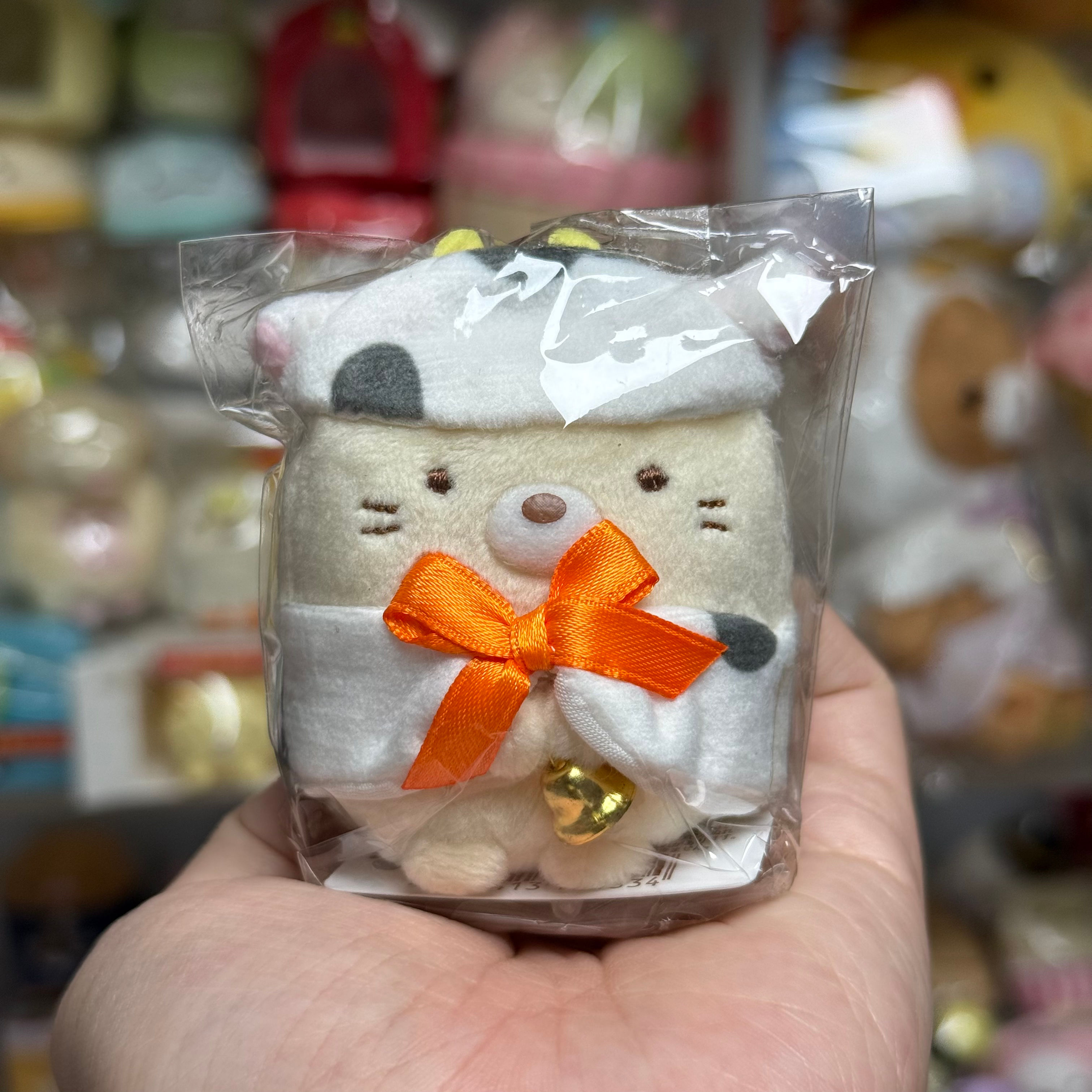 Sumikko Gurashi 角落生物 牛年 賀年 貓 手玉 細 公仔 擺設