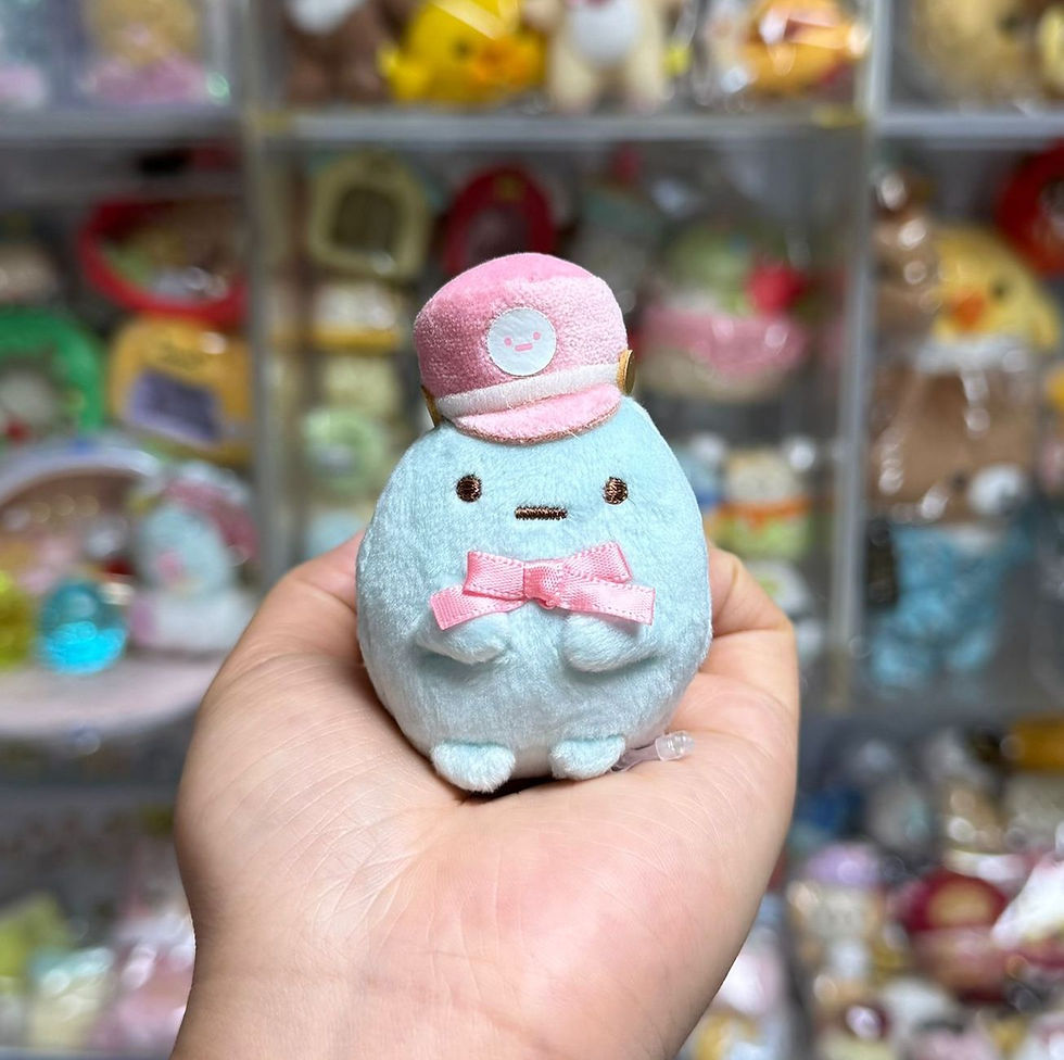 縮圖：Sumikko Gurashi 角落生物 彩虹樂園系列 細手玉公仔擺設 (一套5隻，不拆售)