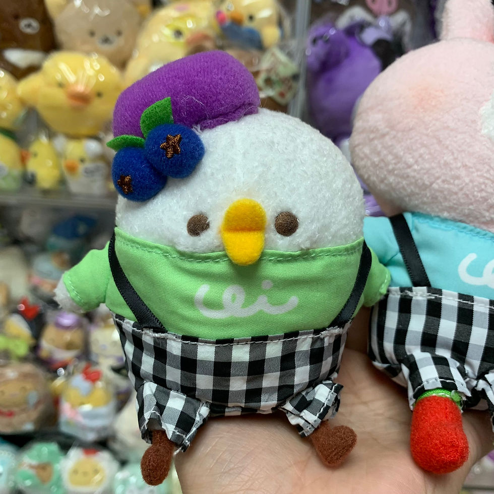 縮圖：Kanahei’s Small Animals 卡娜赫拉的小動物 Piske & Usagi 粉紅兔兔 + P助 Berry Festival 中size 公仔