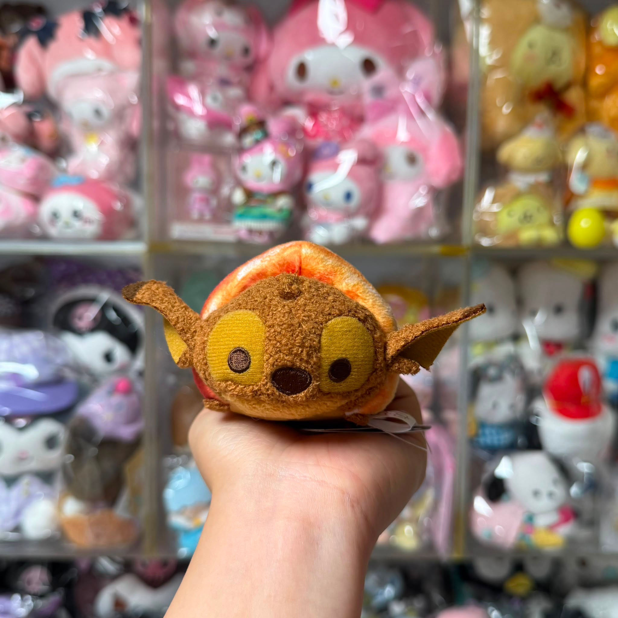 日版 Disney Mickey’s Bakery Stitch 史迪仔 朱古力螺旋麵包 蝸牛包 Tsum Tsum 公仔 (size: ~ 10cm x 10