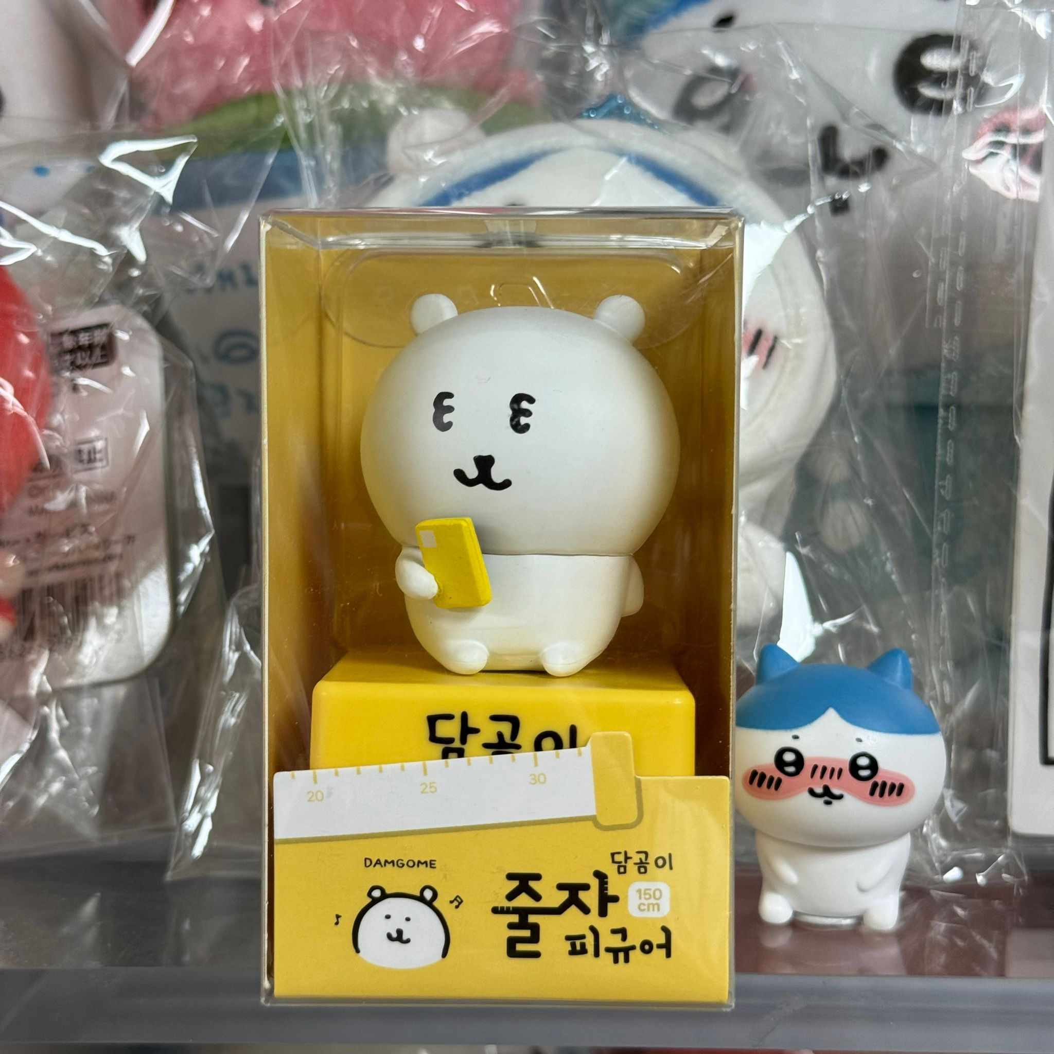 NAGANO Jokebear 自嘲熊 硬公仔造型 擺設 + 軟尺 - 33眼 Jokebear 自嘲熊