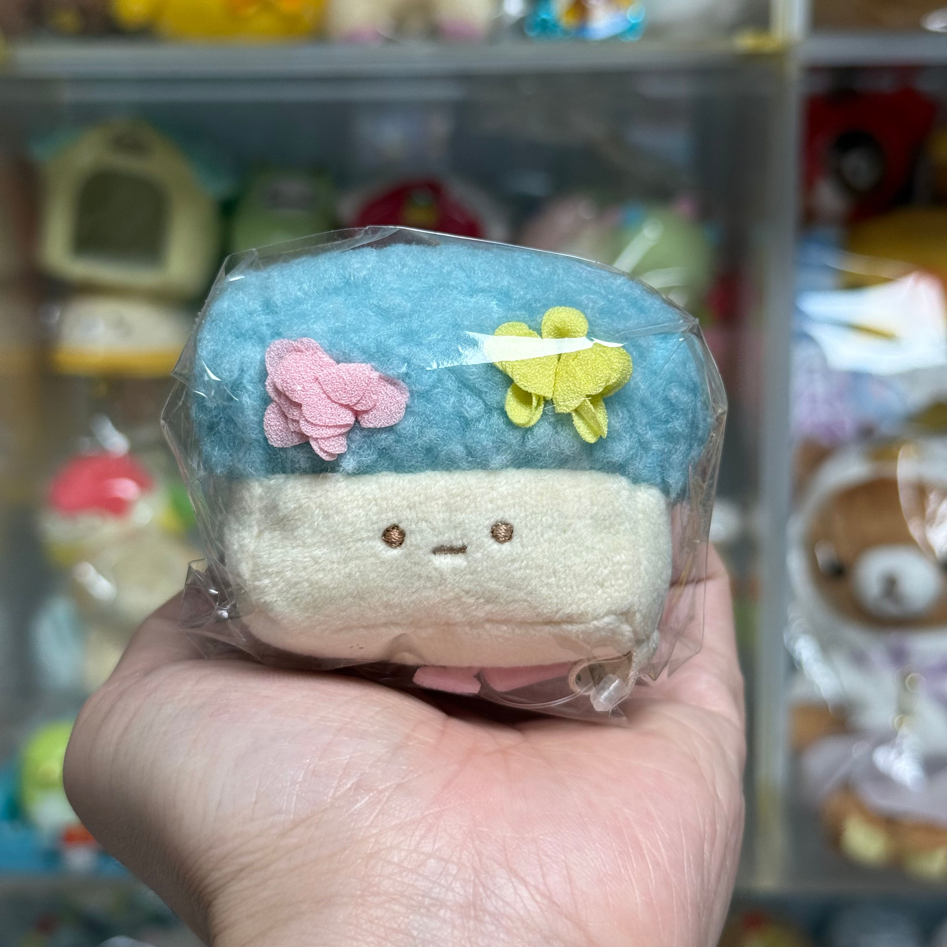 Sumikko Gurashi 角落生物 細Size手玉公仔 - 草叢 + 澆水壺道具